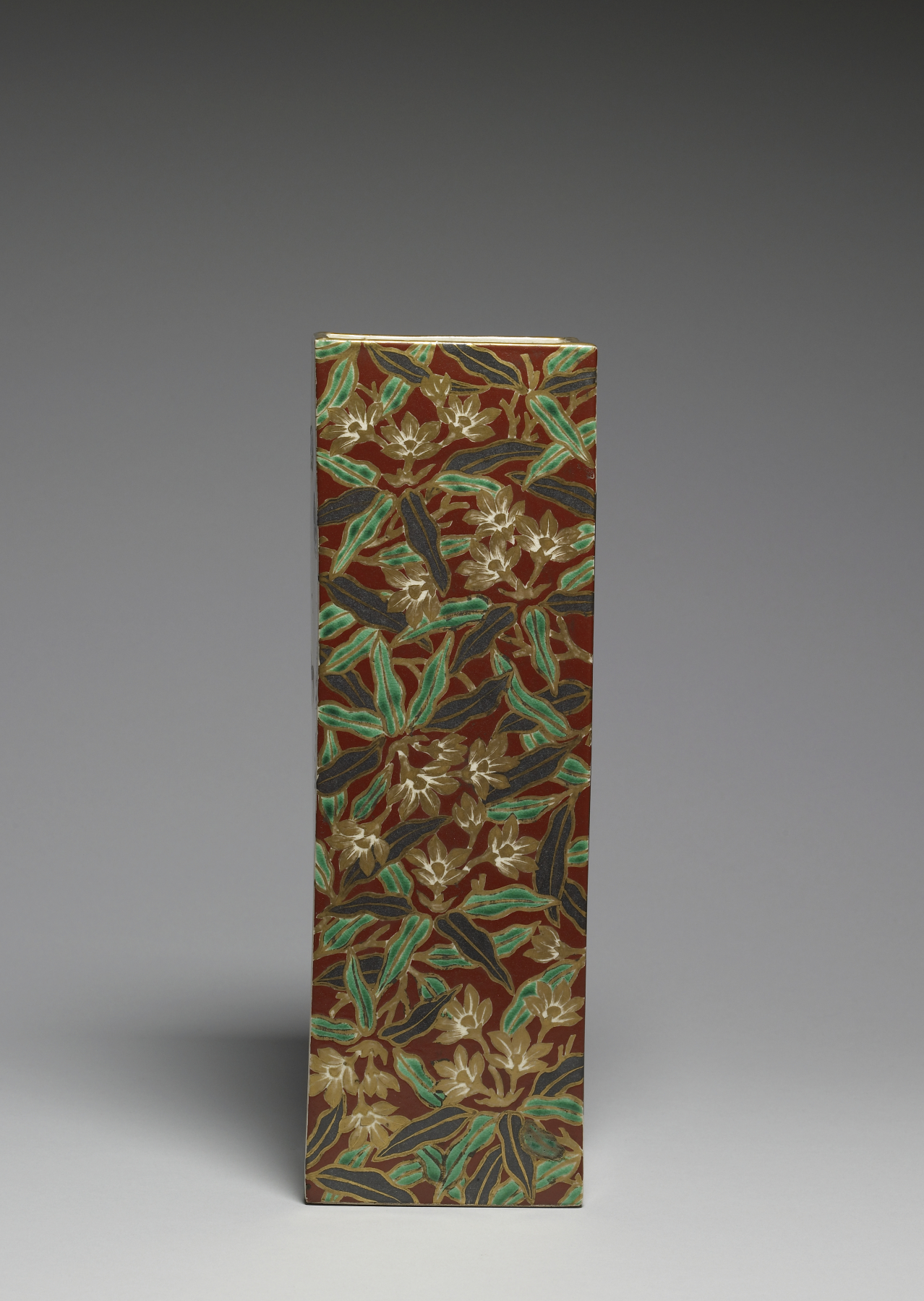 Image for Calendar Vase with Pomegrante Blossoms and 1705 Calendar