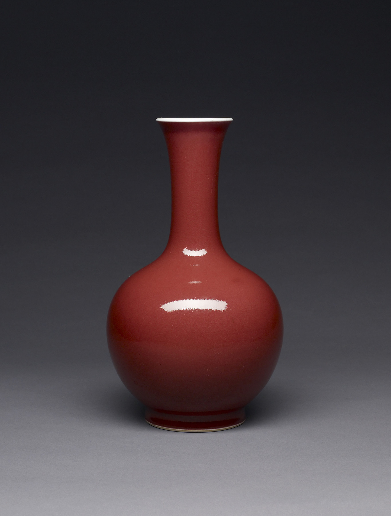 Image for Bottle-Shaped Vase with Flaring Mouth