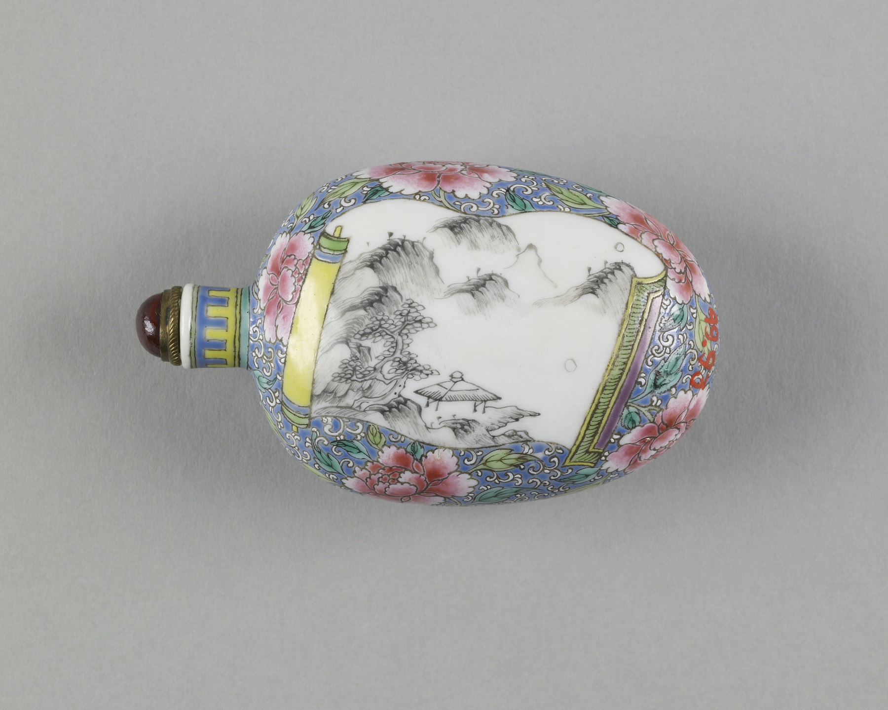 Image for Snuff Bottle with Landscape