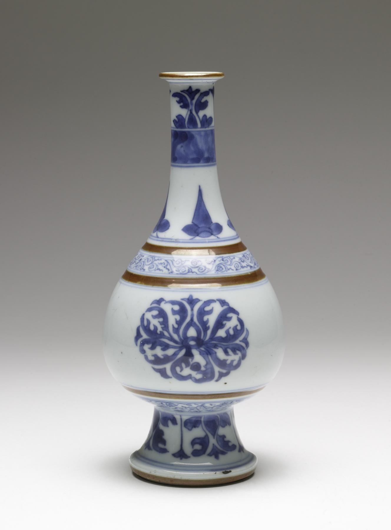 Image for Vase with Formal Floral Motifs