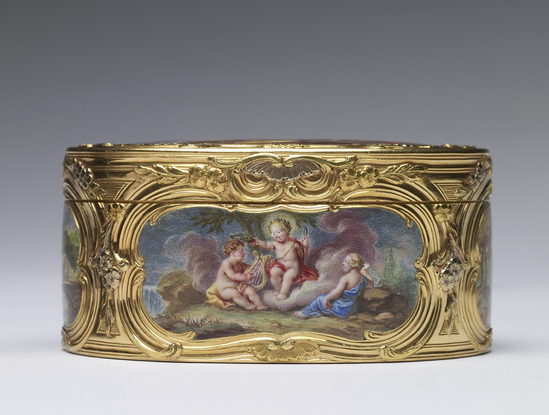 Image for Snuffbox with Mythological Scenes and Landscapes