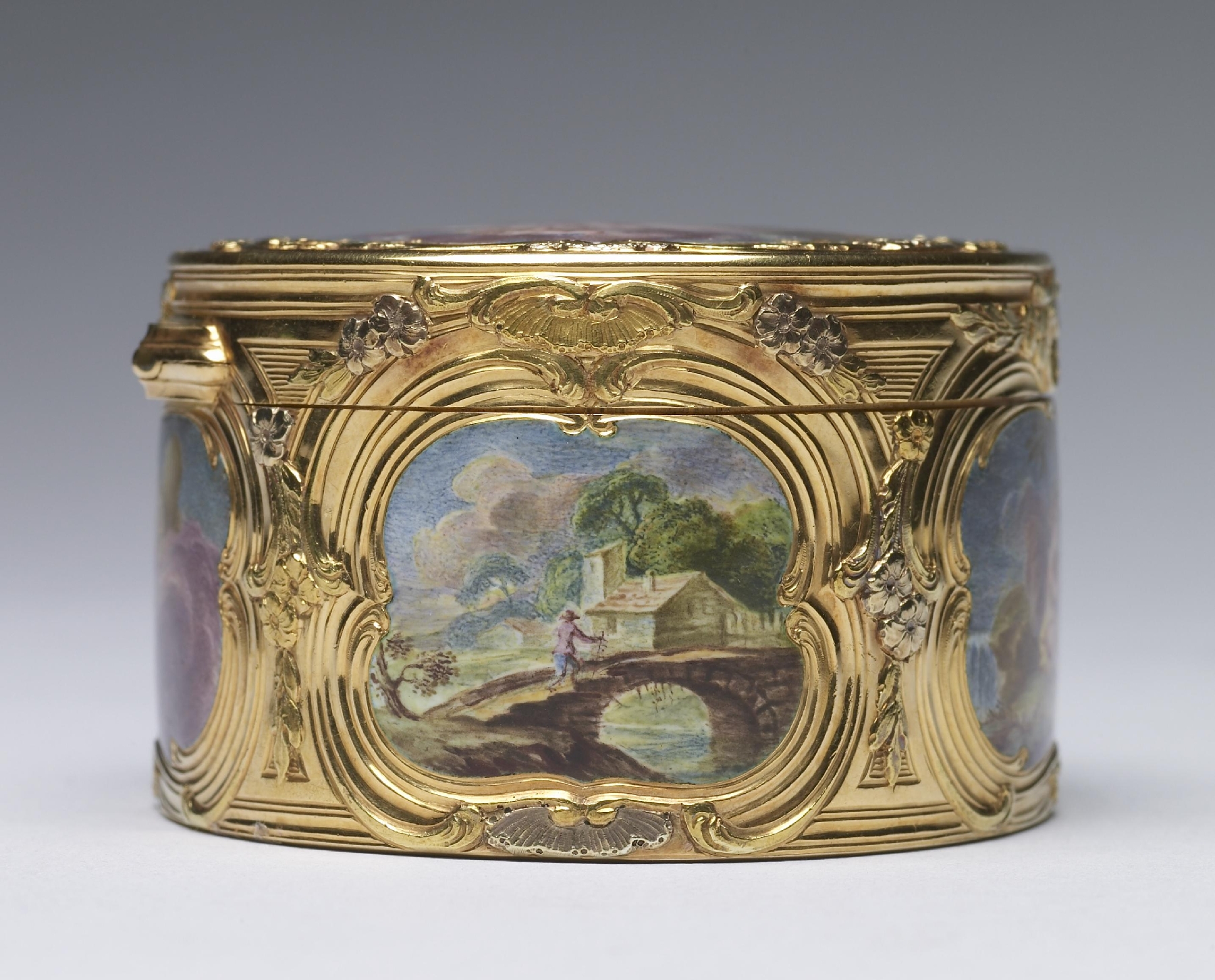 Image for Snuffbox with Mythological Scenes and Landscapes