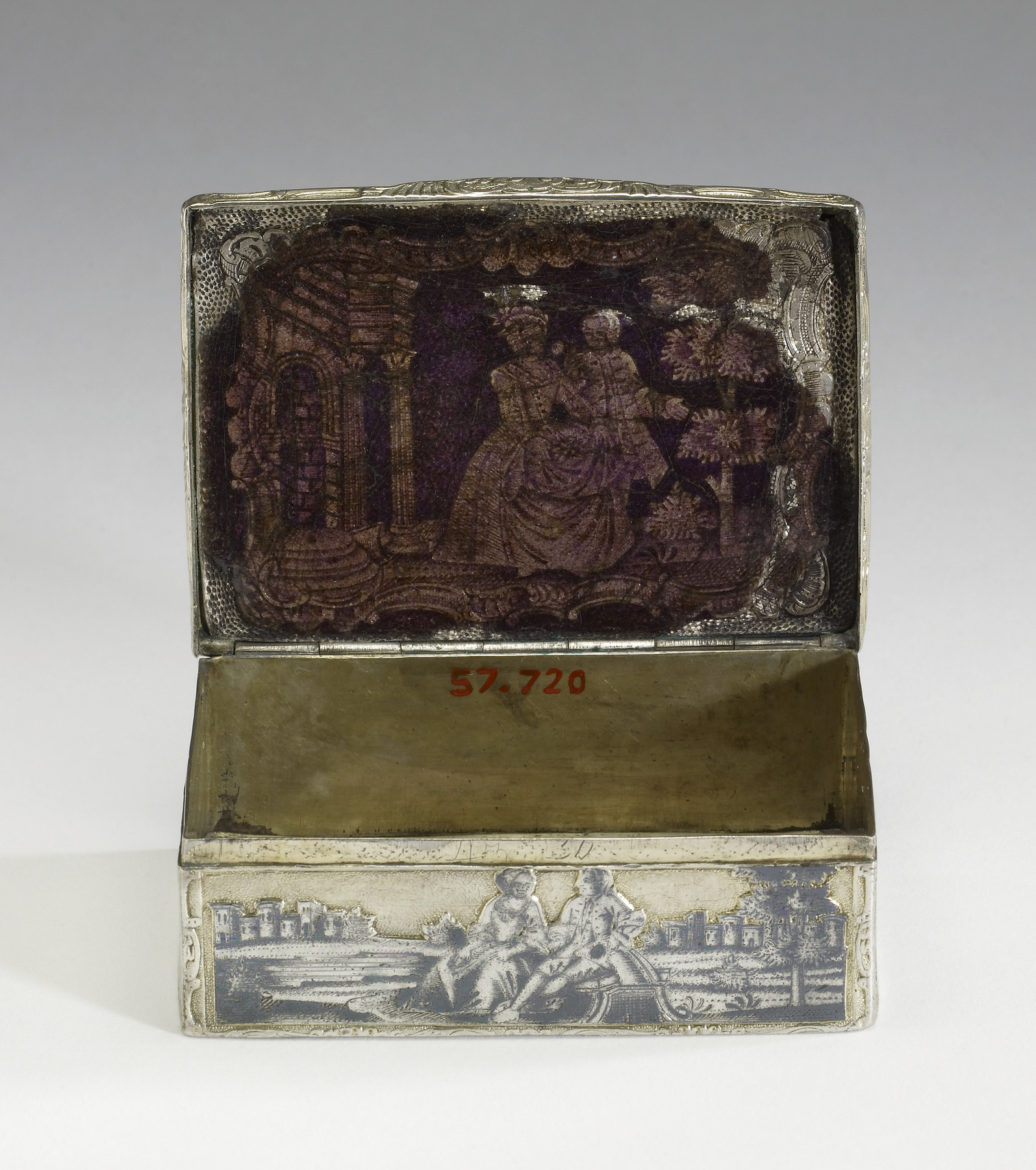 Image for Snuffbox with Engraved Scenes
