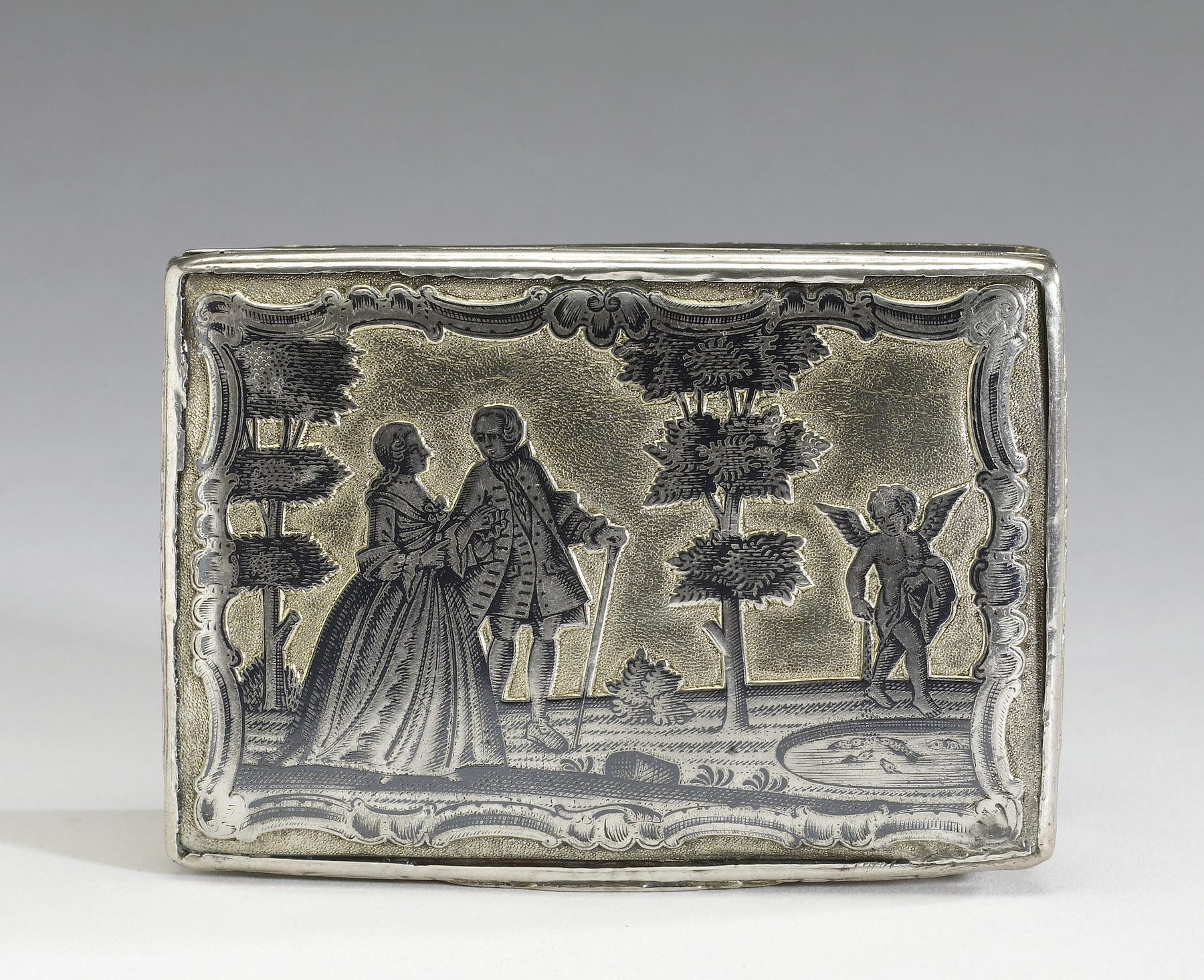 Image for Snuffbox with Engraved Scenes