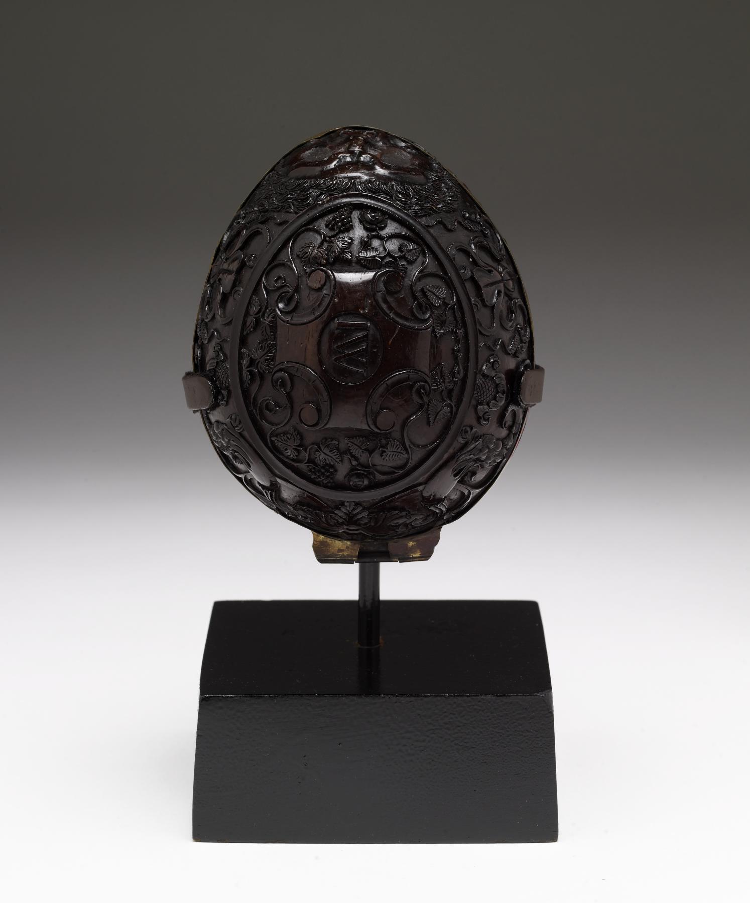 Image for Carved Coconut-shell Box