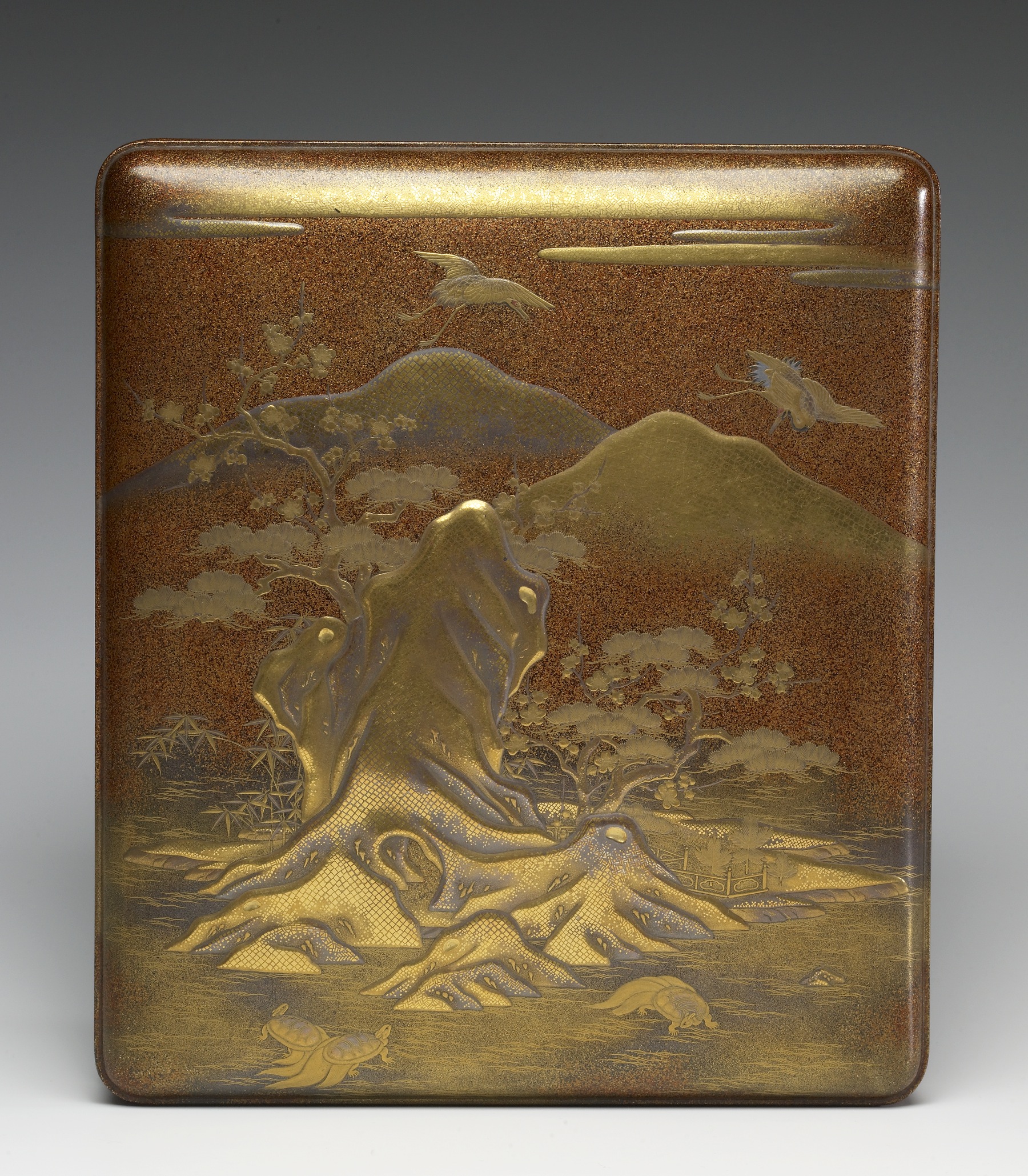 Image for Writing Box with Mountain Scenery