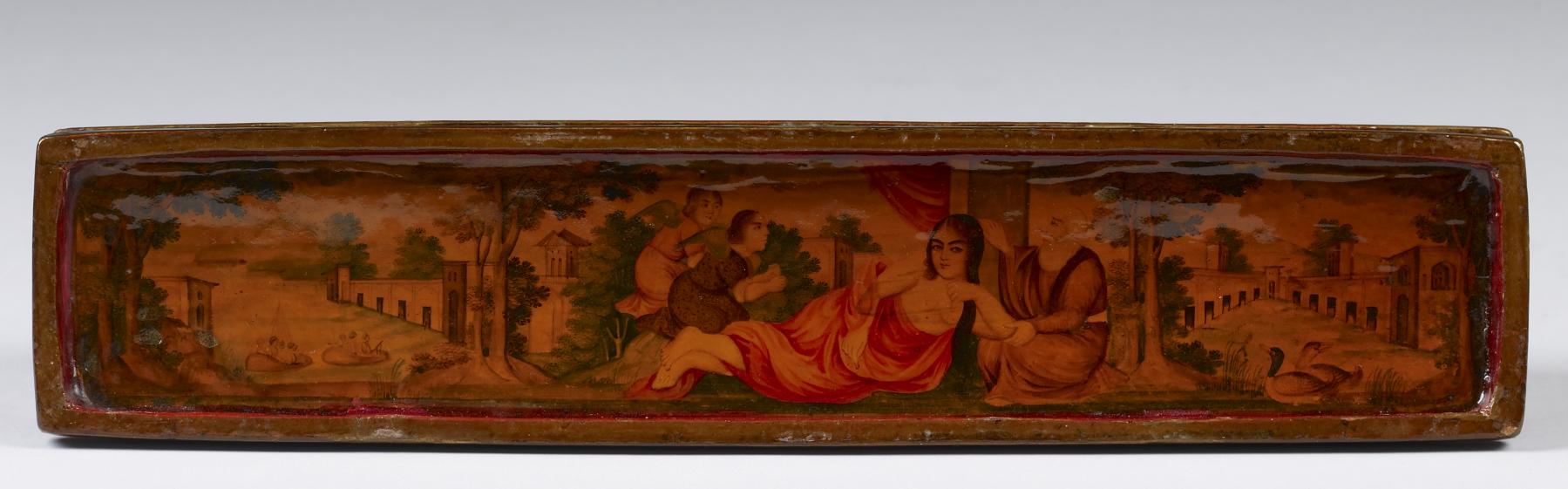 Image for Pen Box with Battle Scenes and Pastoral Scenes