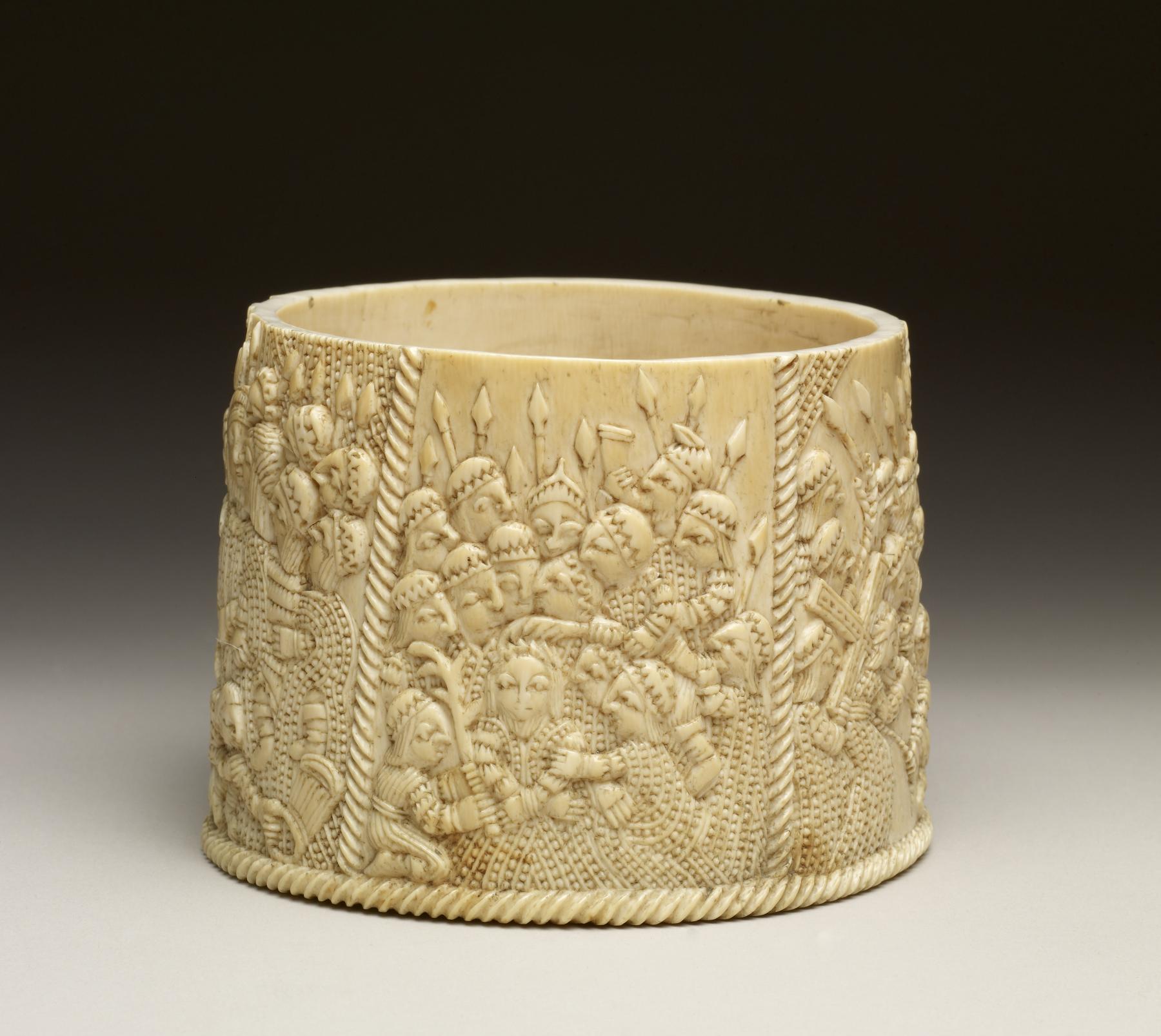 Image for Ivory Pyx with Scenes from the Passion of Christ