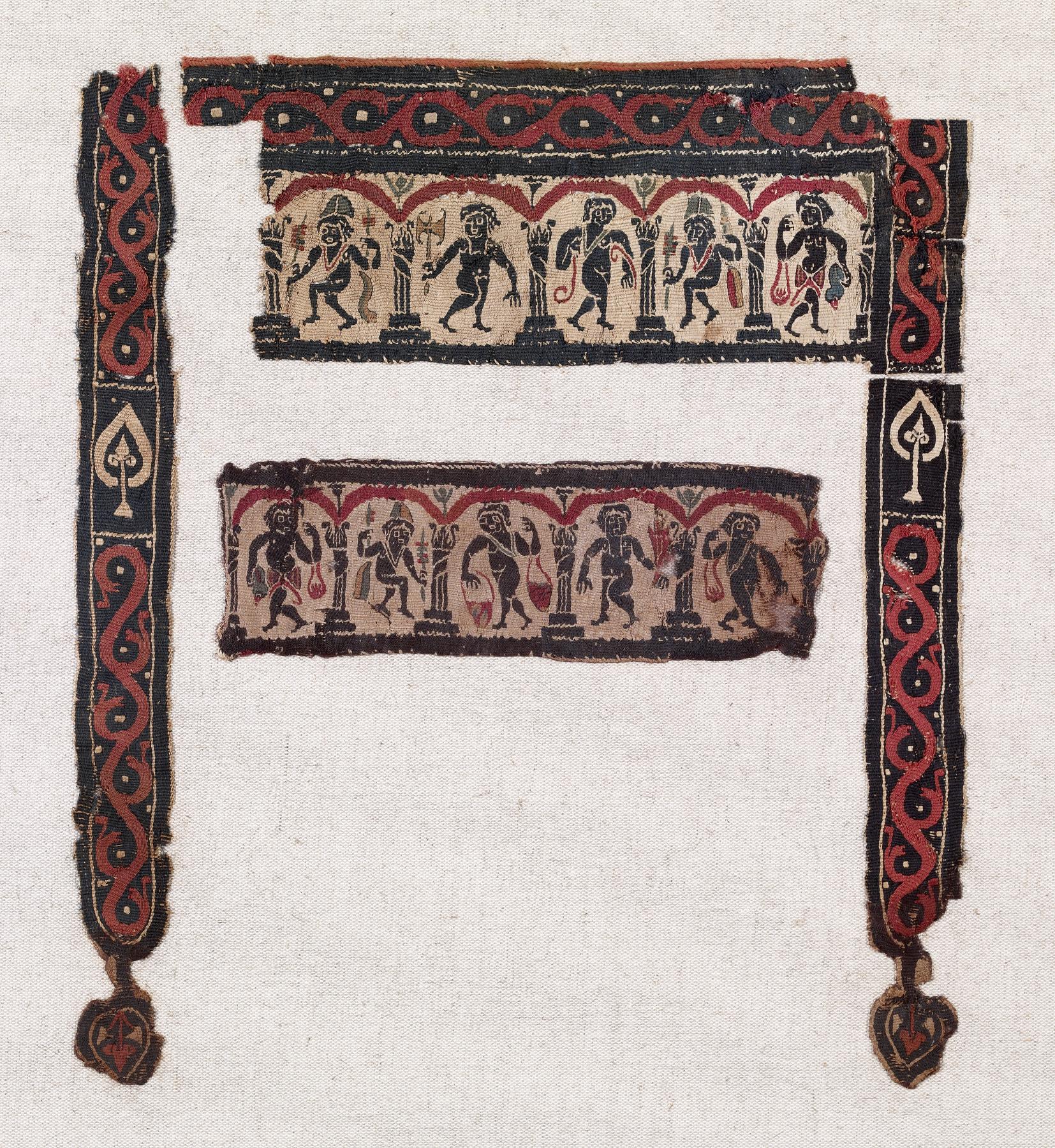 Image for Garment Decoration ("Segmentum") with Figures Under an Arcade