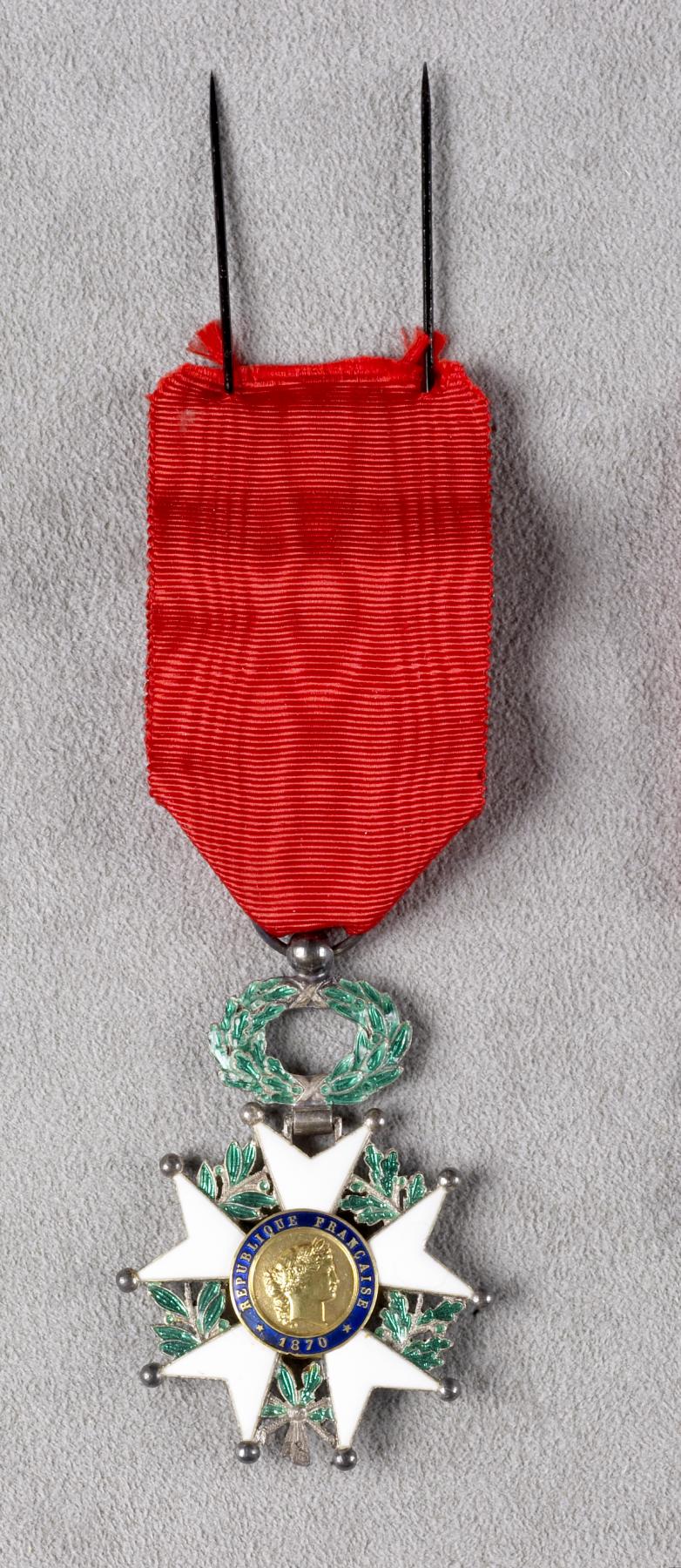 Image for Legion of Honor Medal with attached ribbon