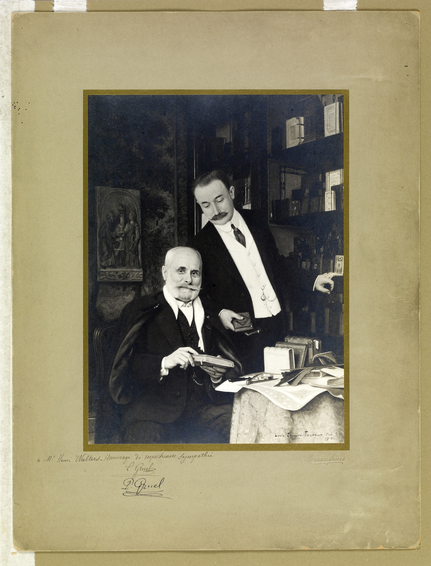 Image for Portrait of Léon and Paul Gruel