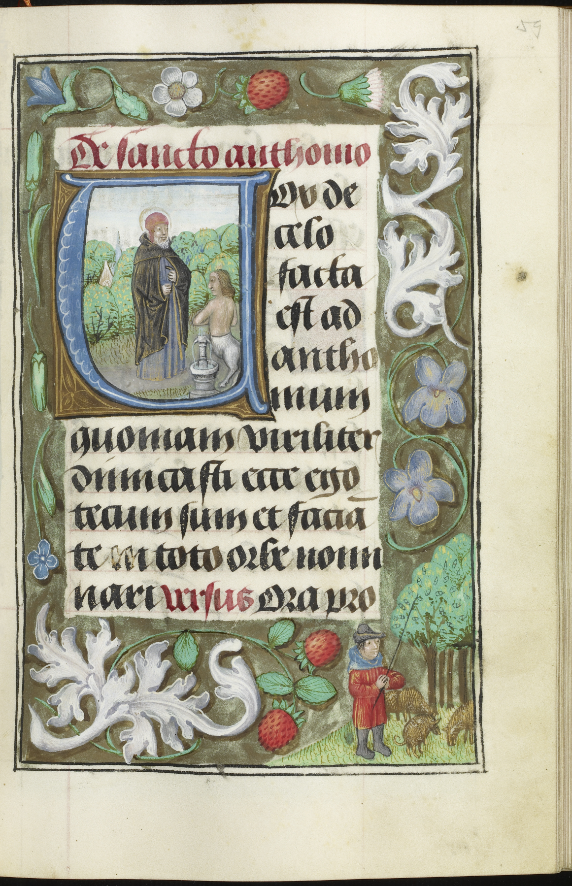 Image for Leaf from The Hours of Duke Adolph of Cleves