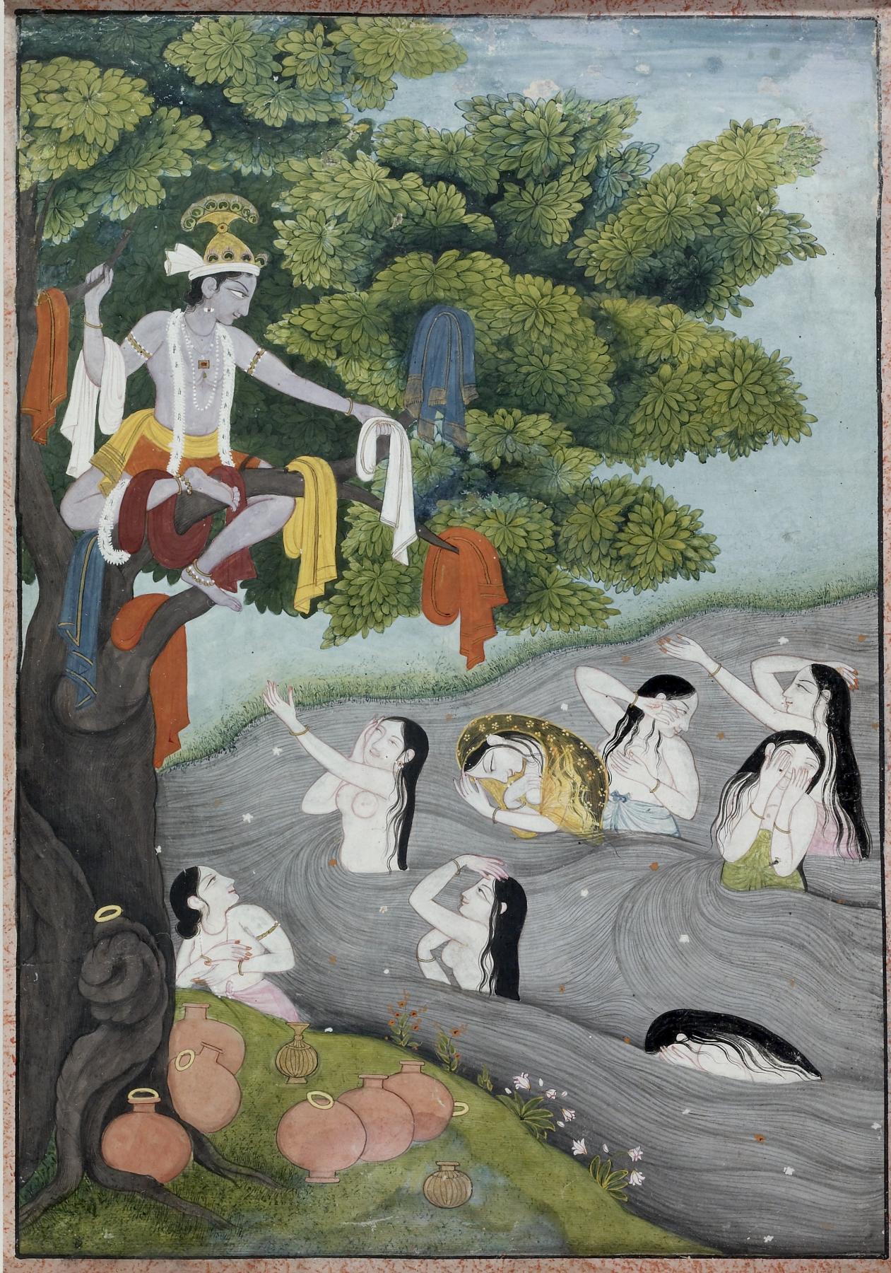 Image for Krishna Steals the Gopis' Clothing
