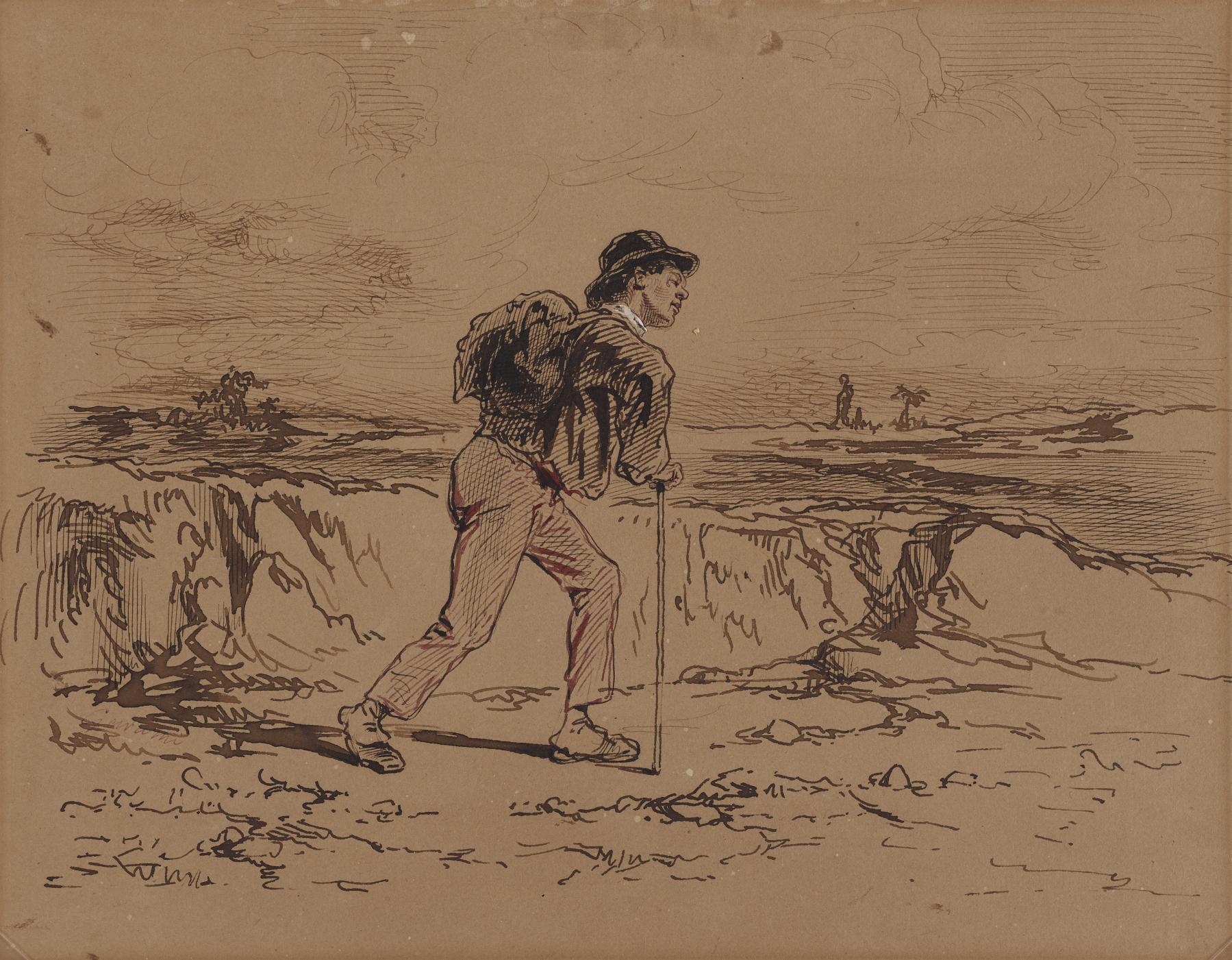 Image for Young Man with Knapsack