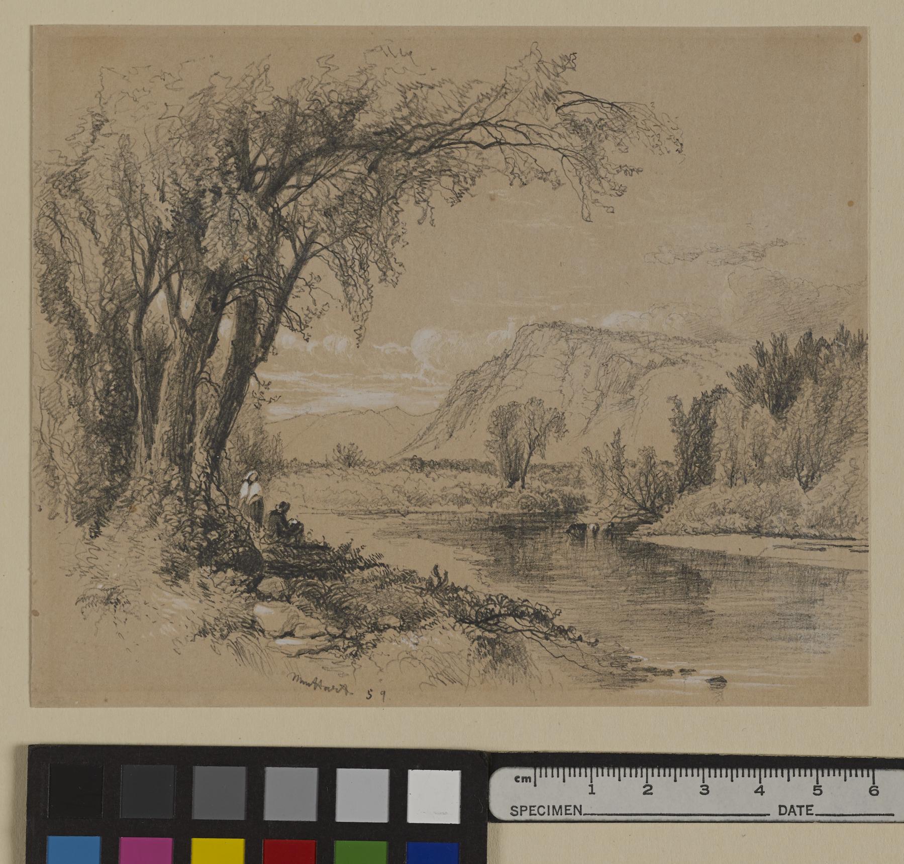 Image for Mountain and River Scene