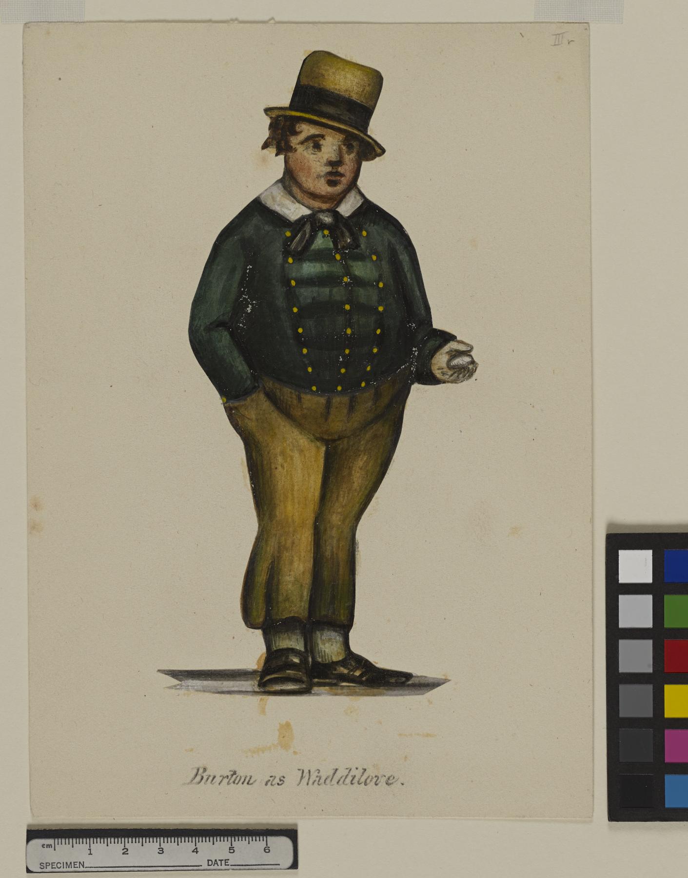 Image for William Evans Burton (1804-1860) as Waddilove [In To Parents and Guardians]