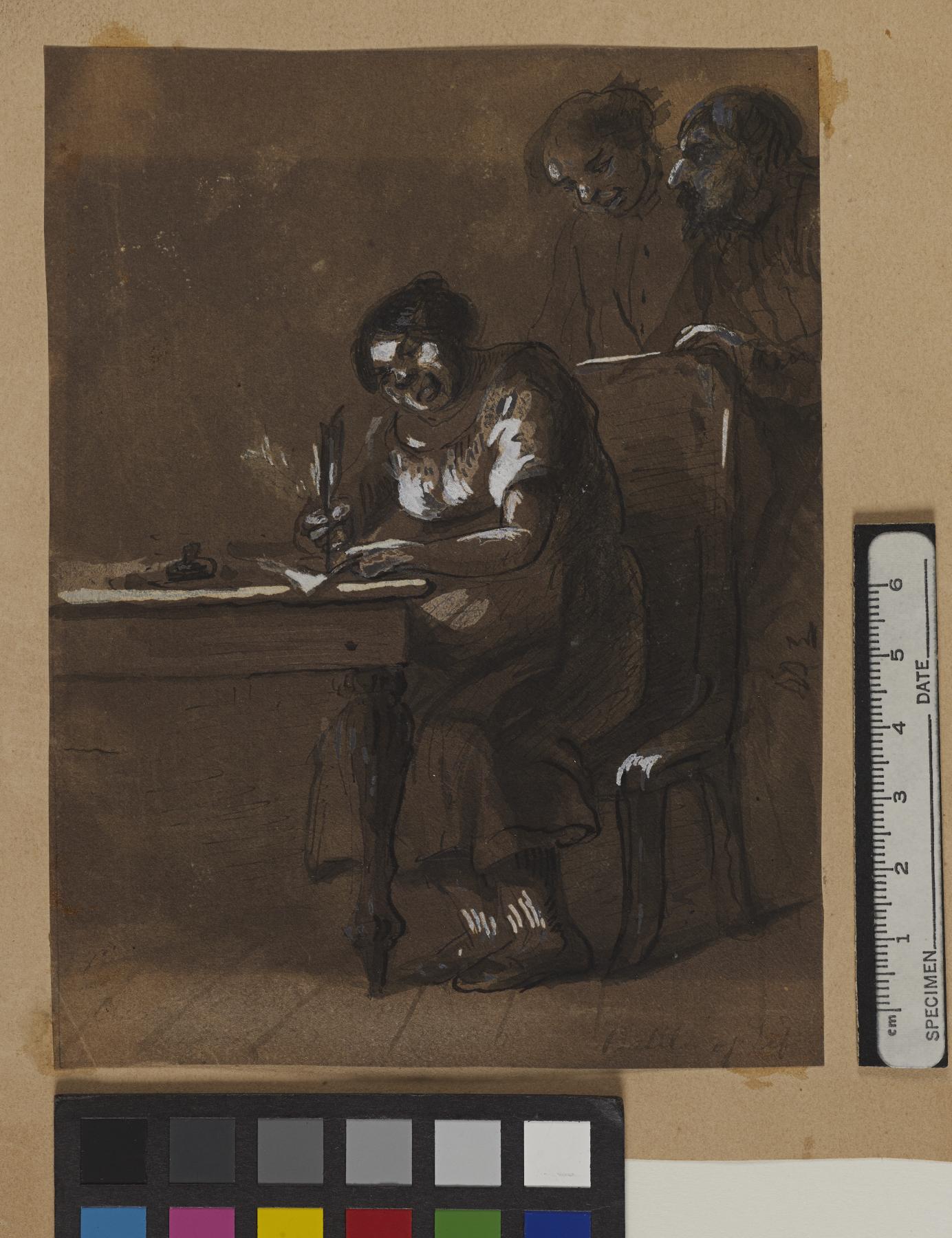 Image for Clemence Newcome Signing as a Witness