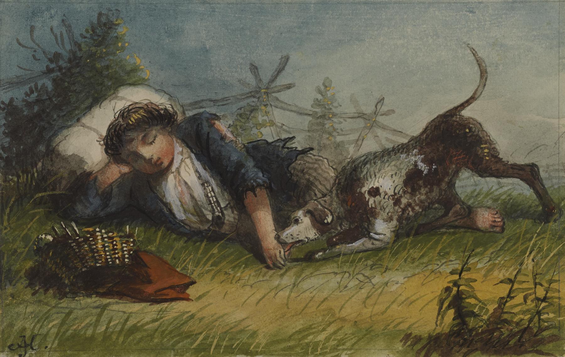 Image for Beggar Boy and His Dog