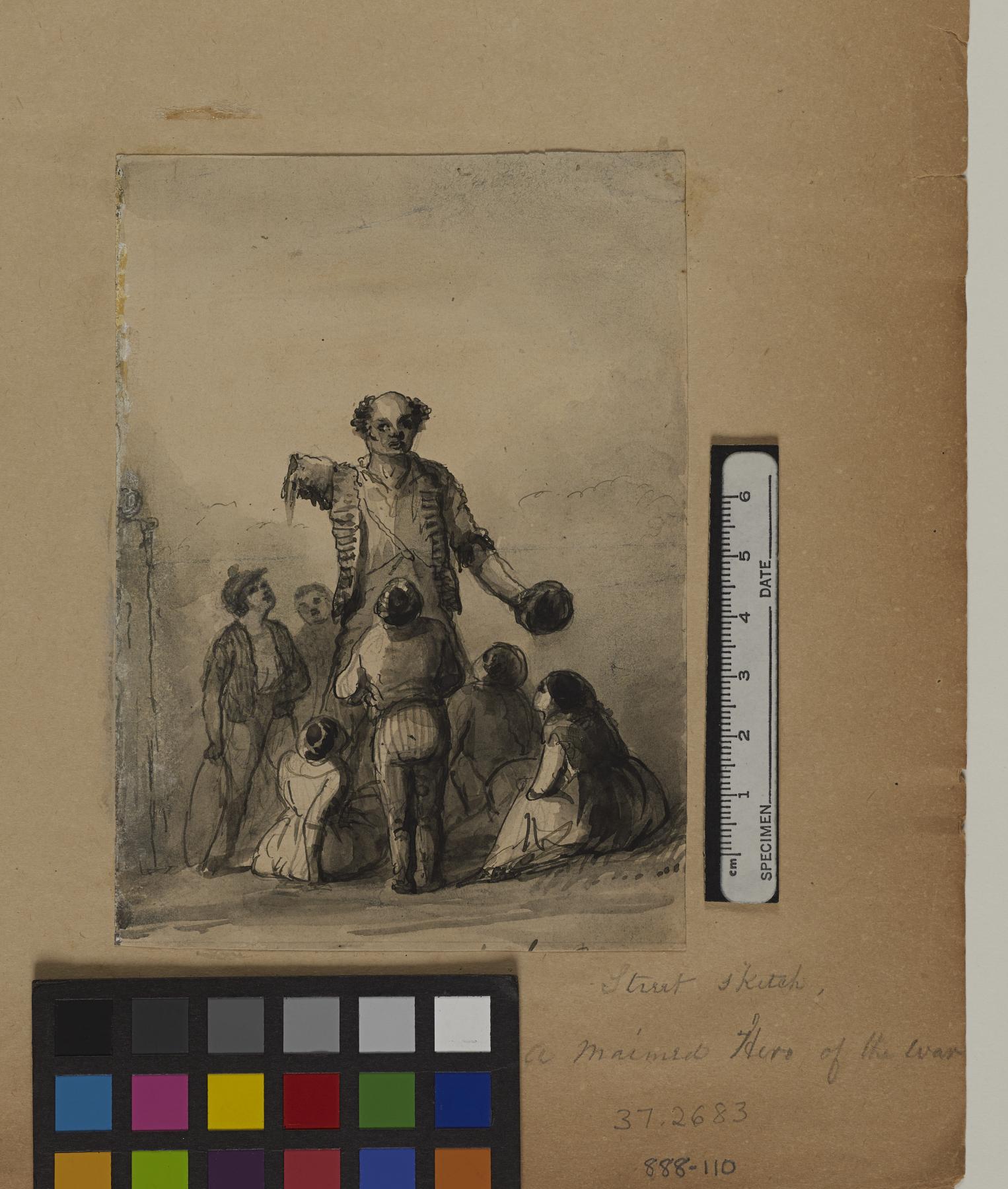 Image for Amputee Among a Group of Children