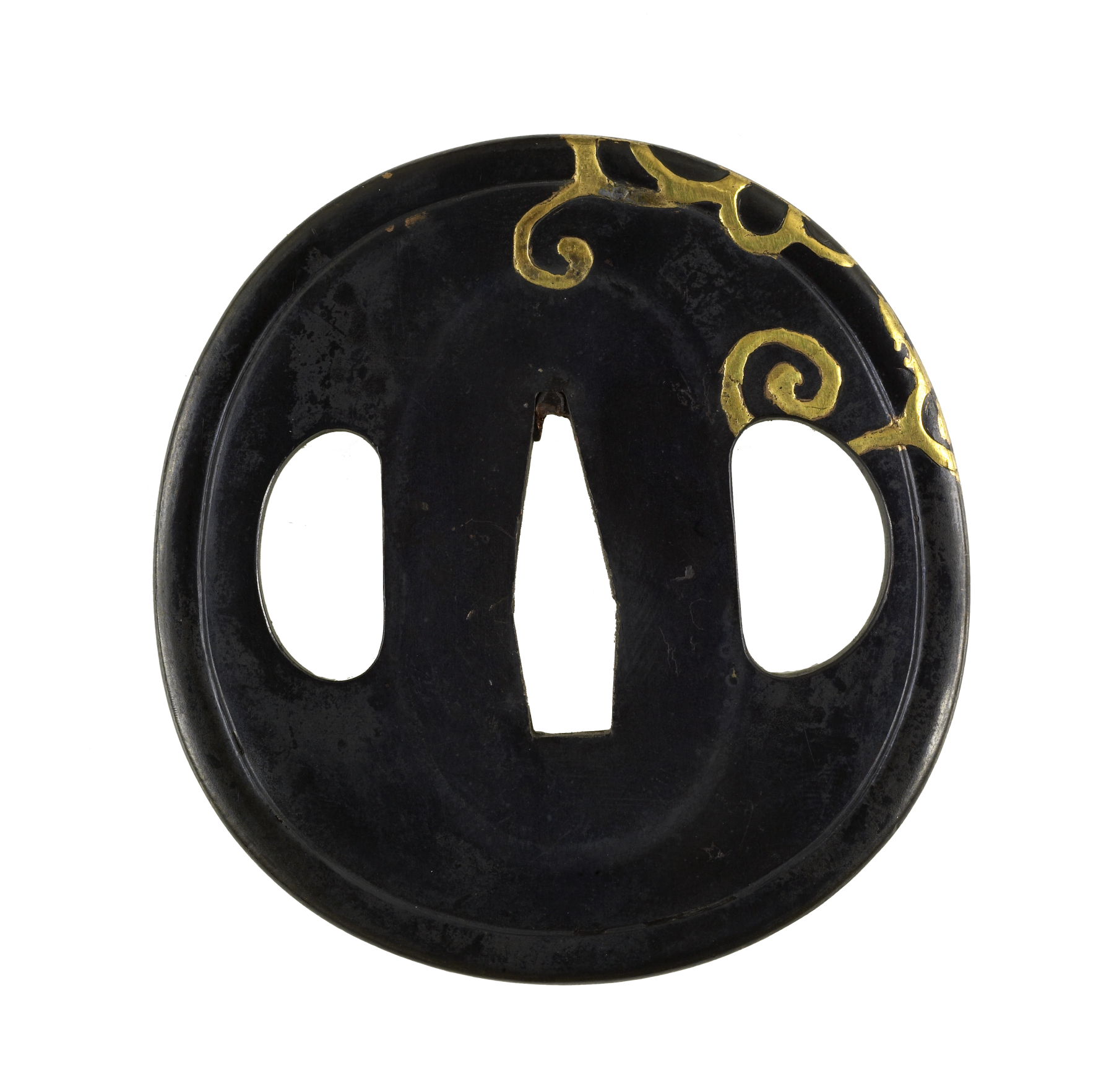 Image for Tsuba with Gold Waves