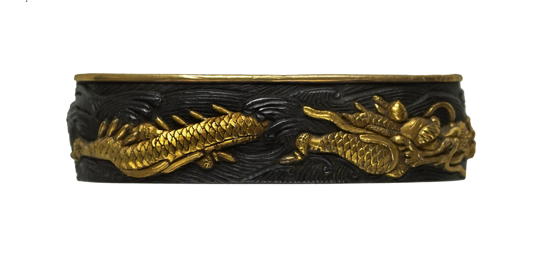 Image for Fuchi with Dragon and Waves