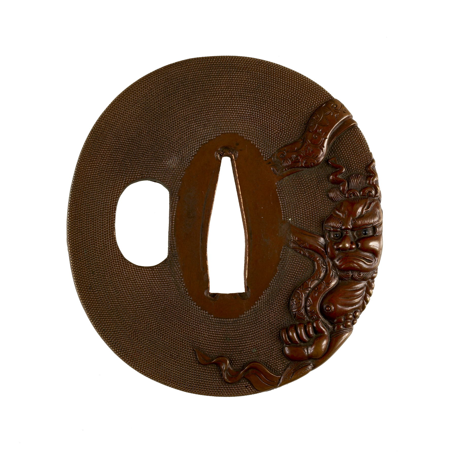 Image for Tsuba with Gate Guardian