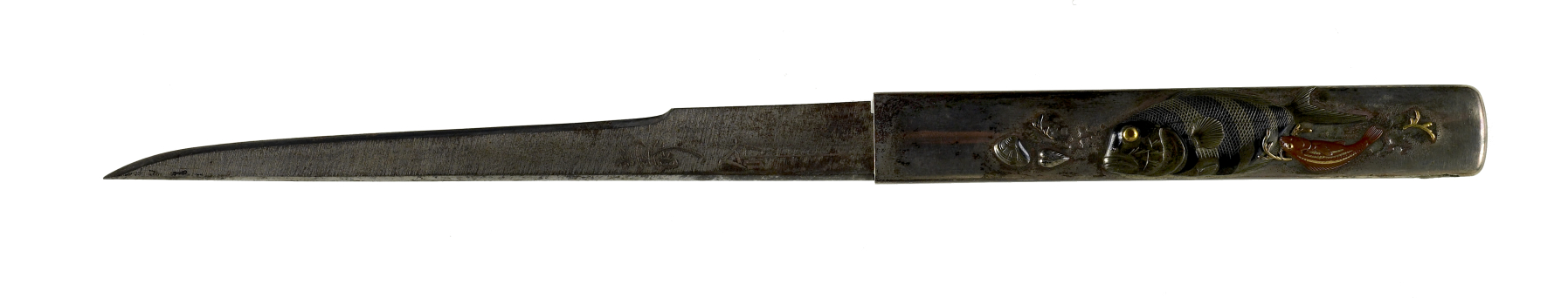 Image for Kozuka with Fish and Net