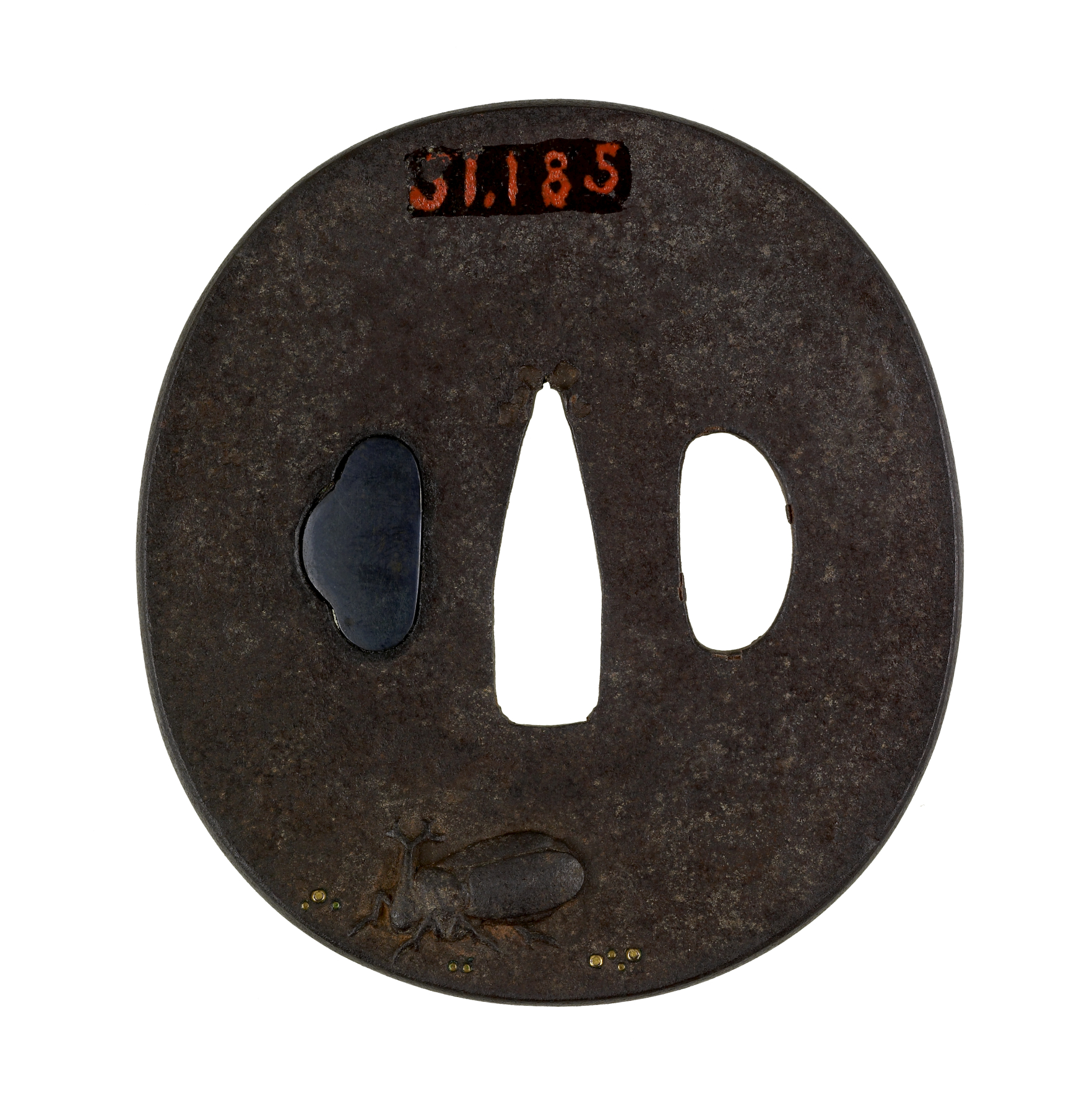 Image for Tsuba with Insects