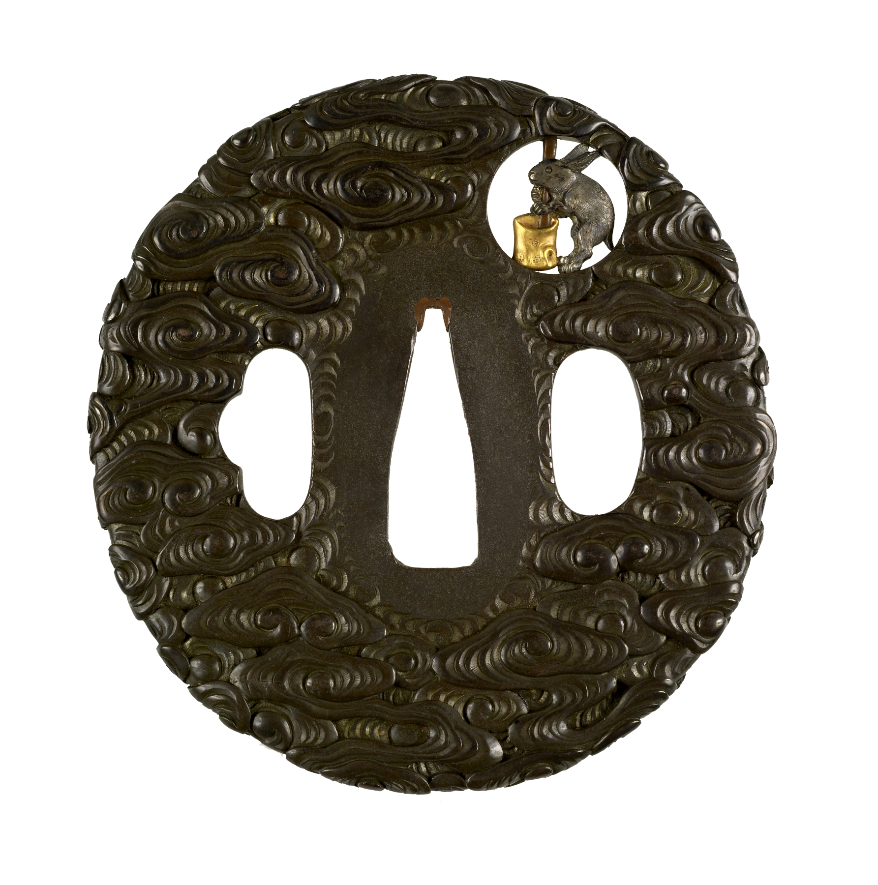 Image for Tsuba with the Rabbit in the Moon