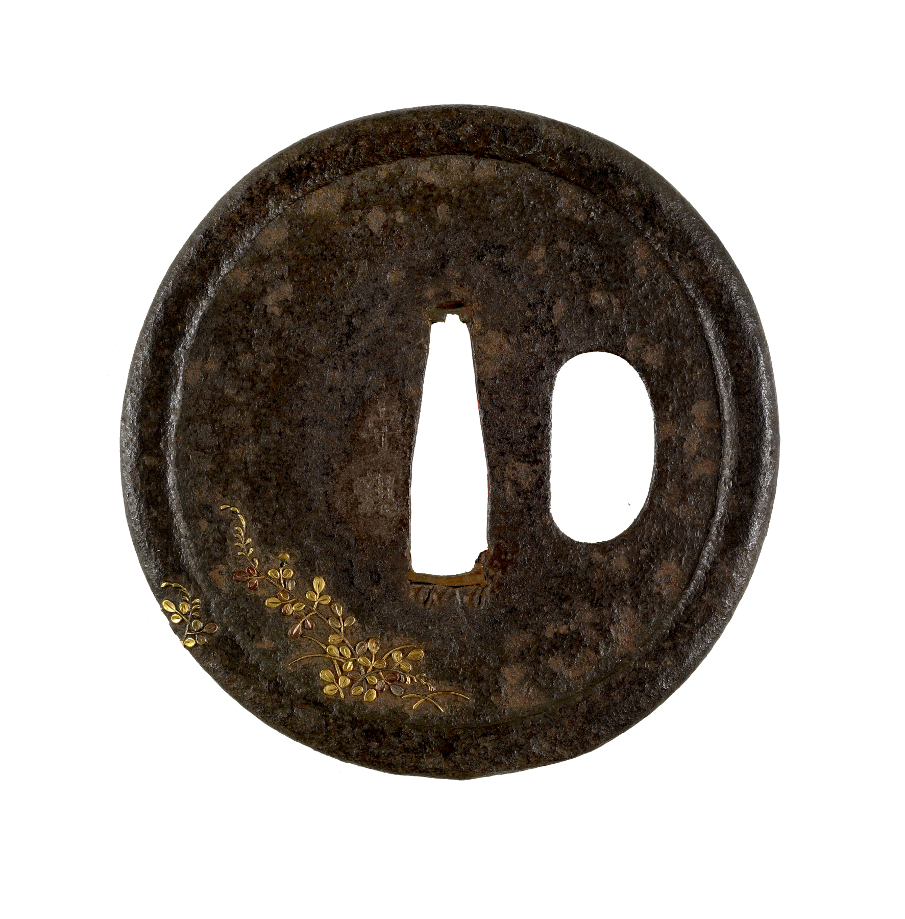 Image for Tsuba with Autumn Flowers