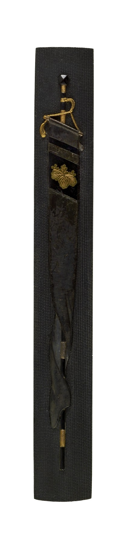 Image for Kozuka with Banner with Paulownia Crest
