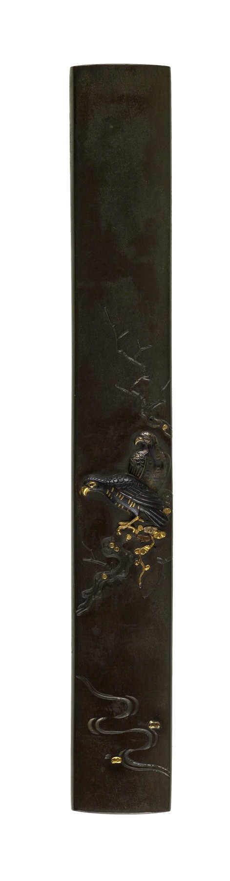Image for Kozuka with Two Hawks in a Tree