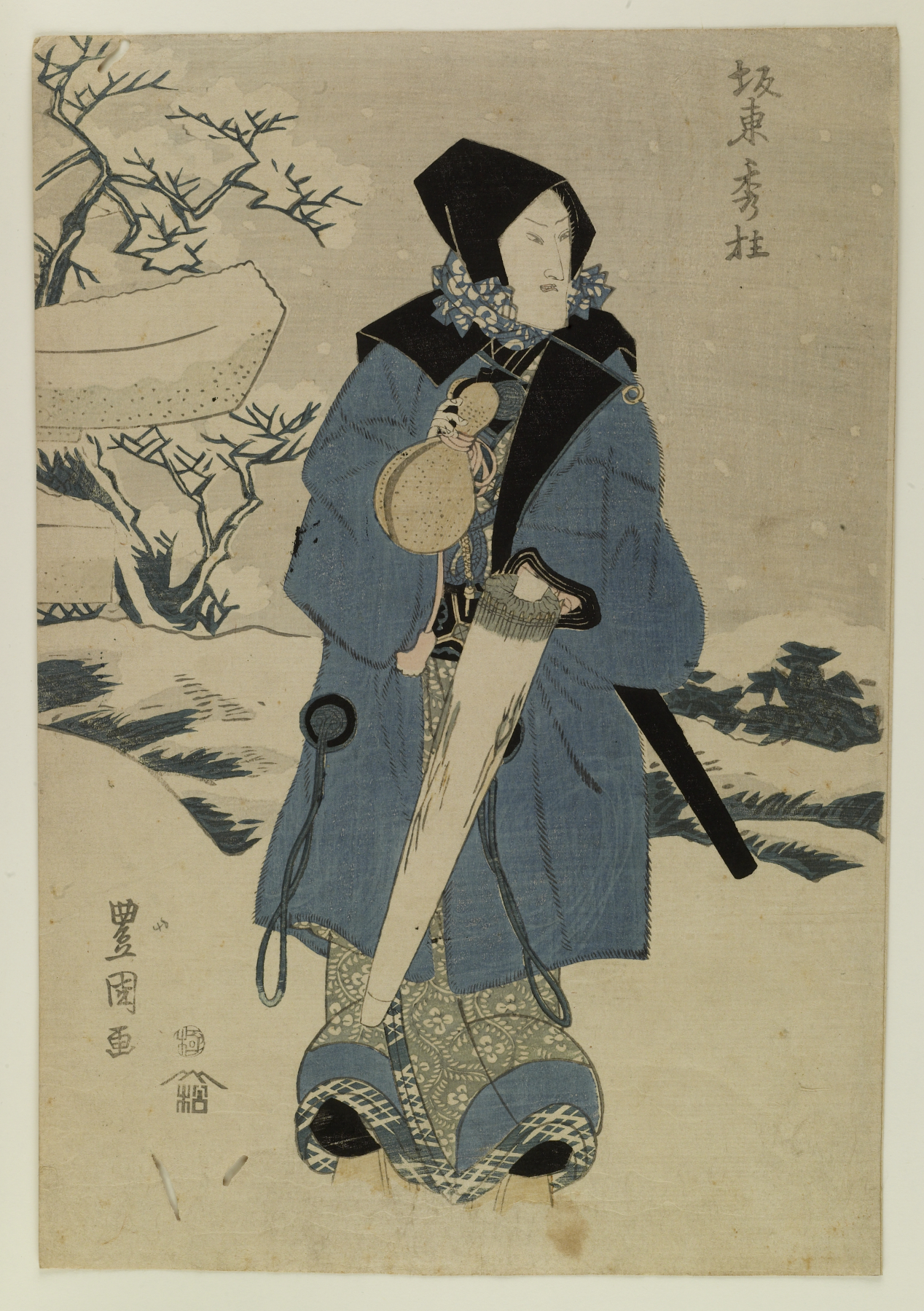 Image for Actor Bando Shuka (Off Stage), in Snow