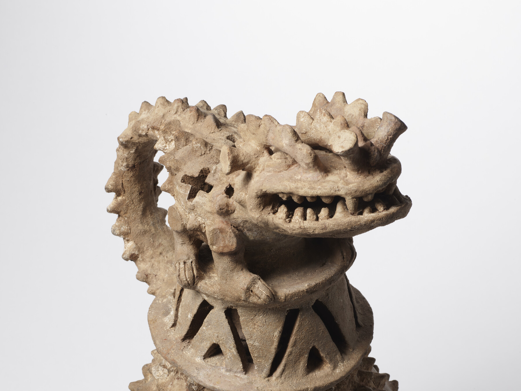 Image for Crocodile Effigy Incense Burner