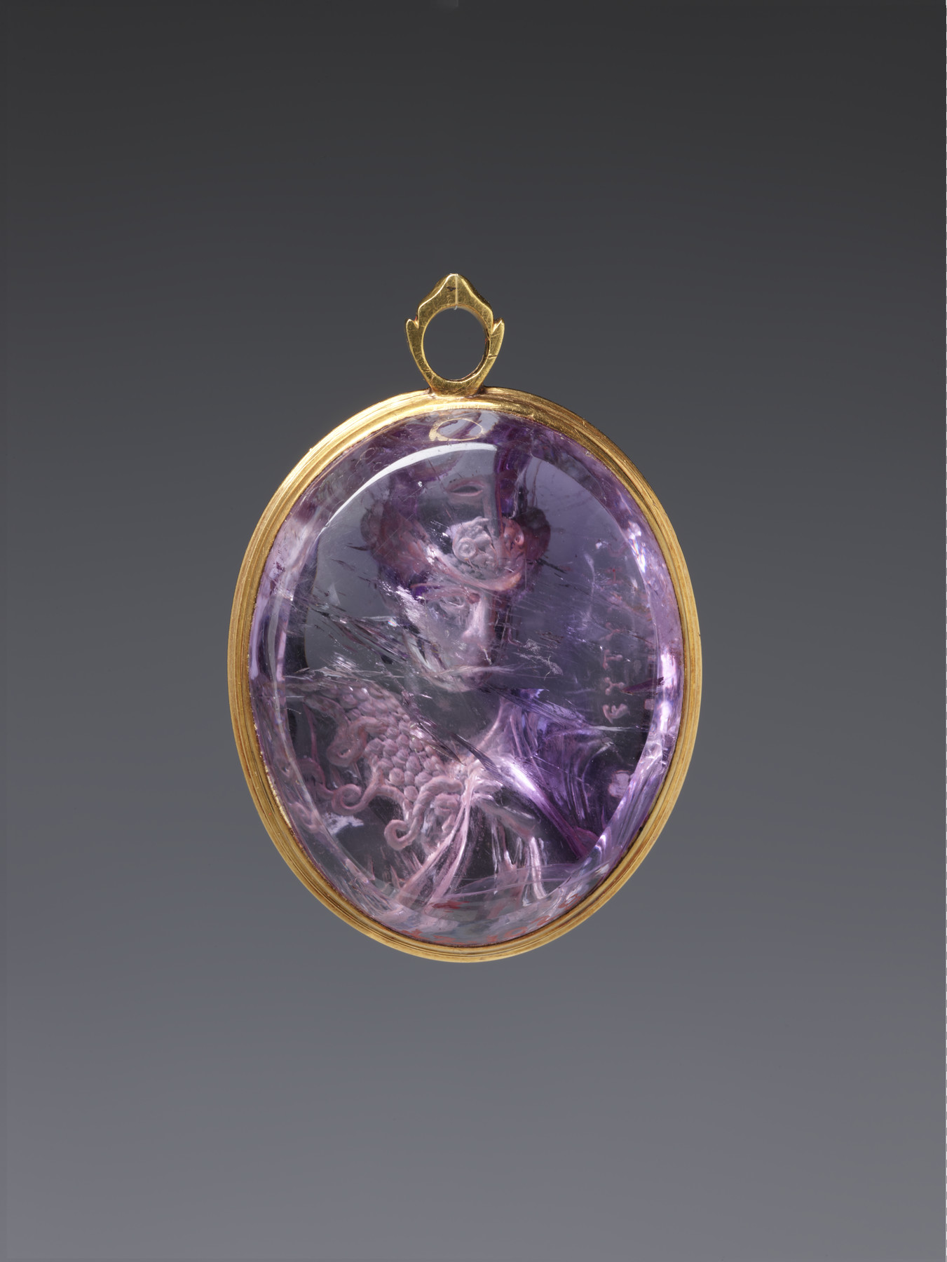 Image for Pendant with an Intaglio of Pallas Athena
