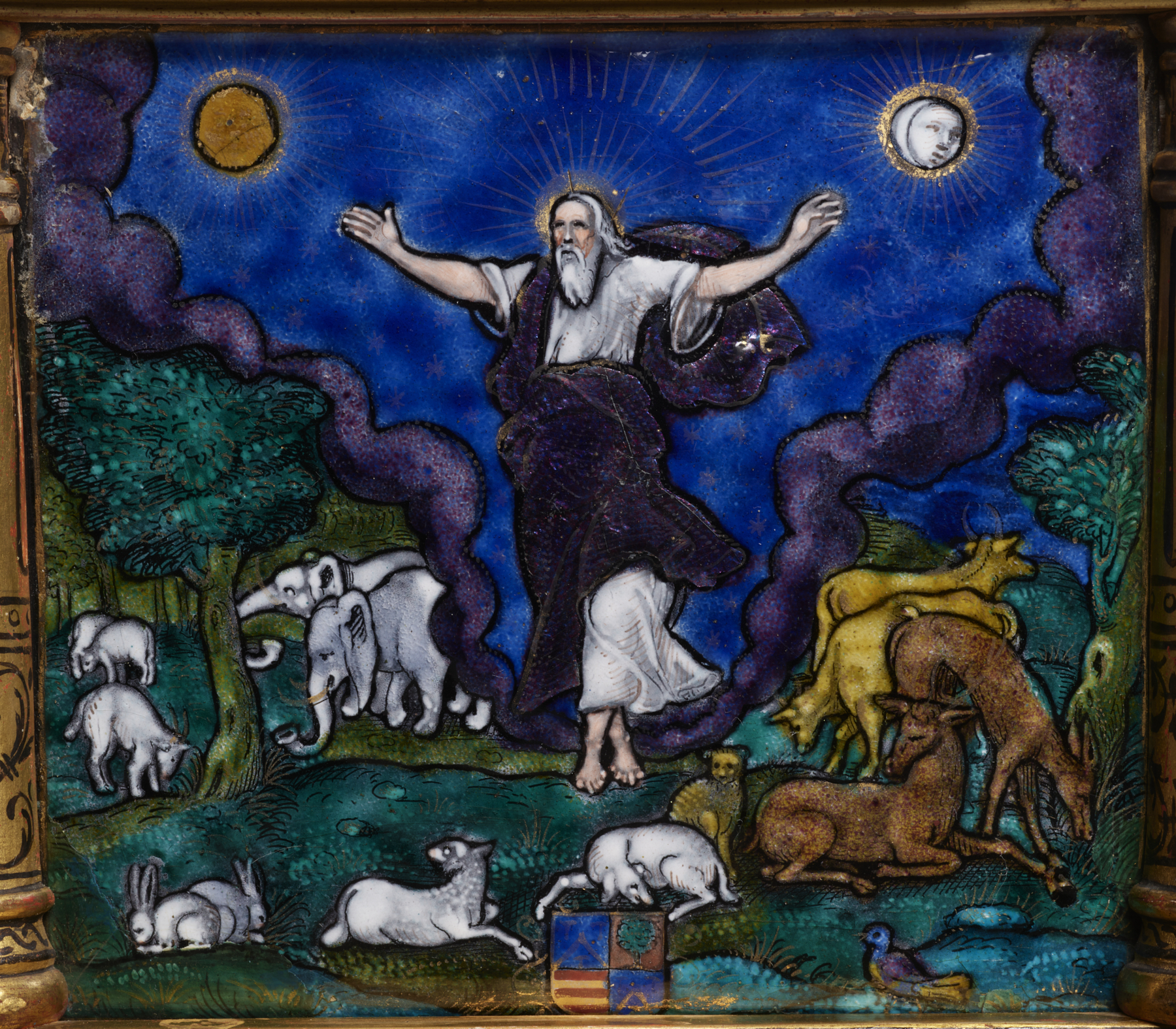 Image for Casket with Creation Scenes