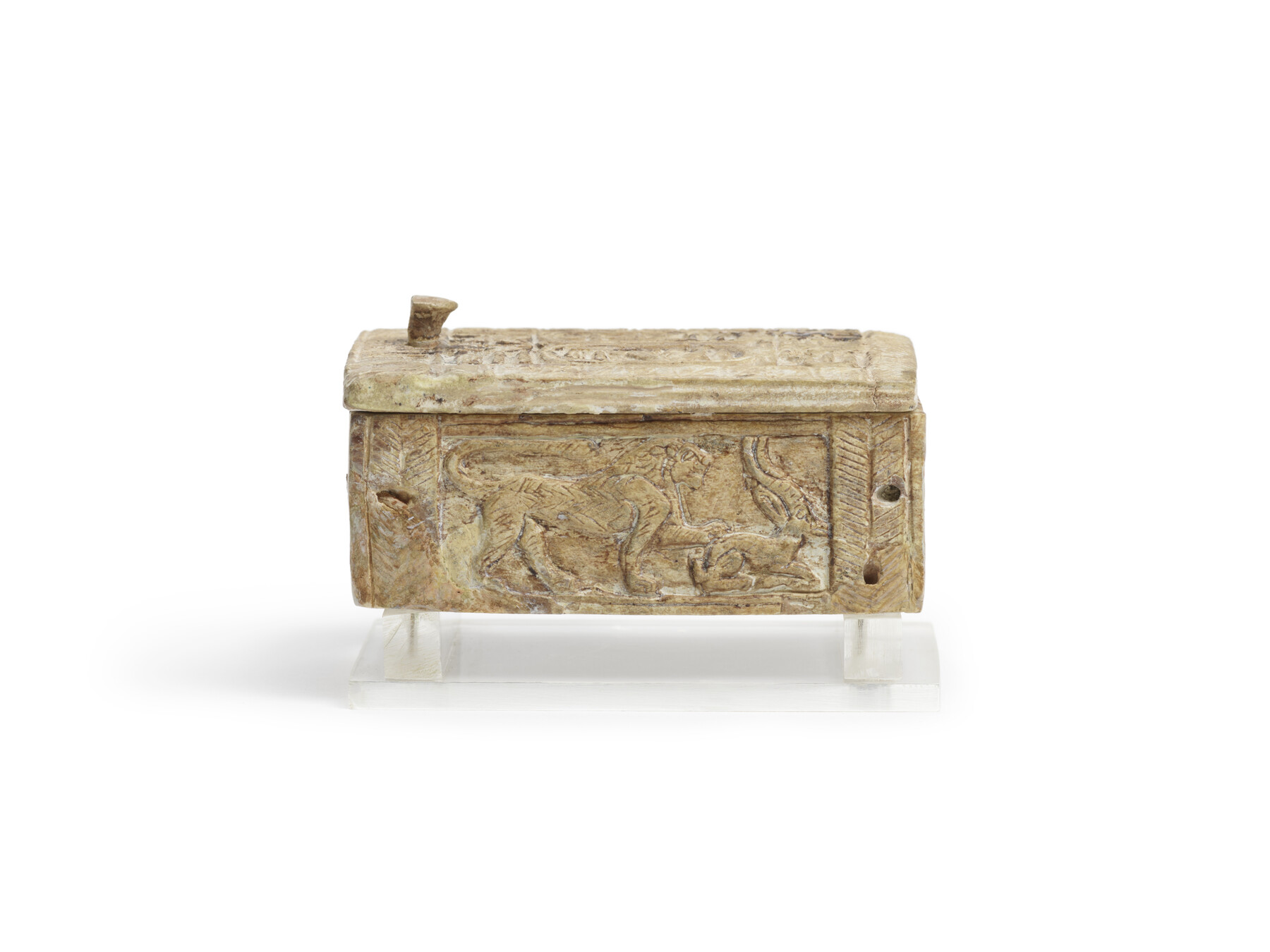 Image for Box with Inscriptions and Animals