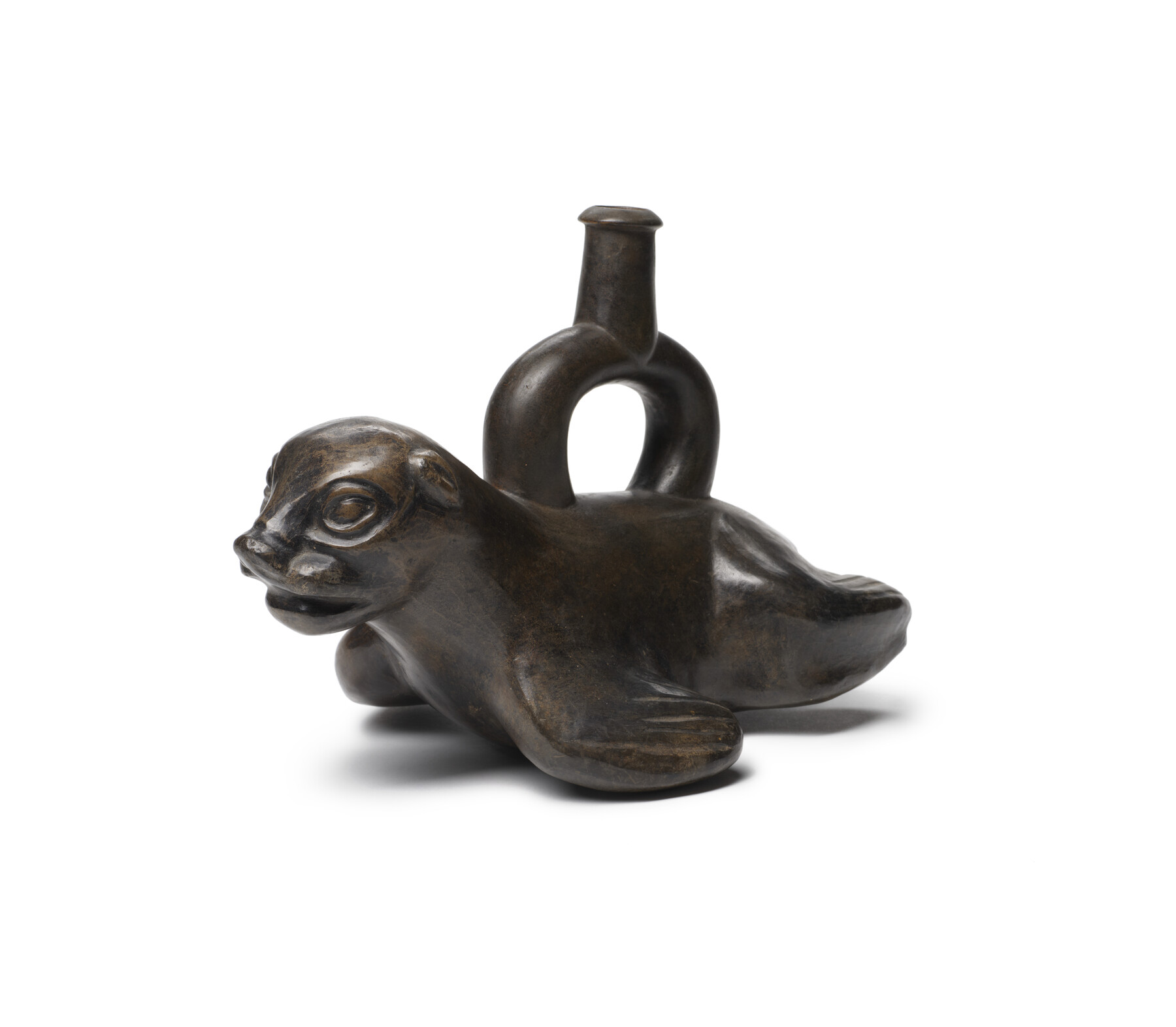 Image for Sea Lion Effigy Stirrup Vessel