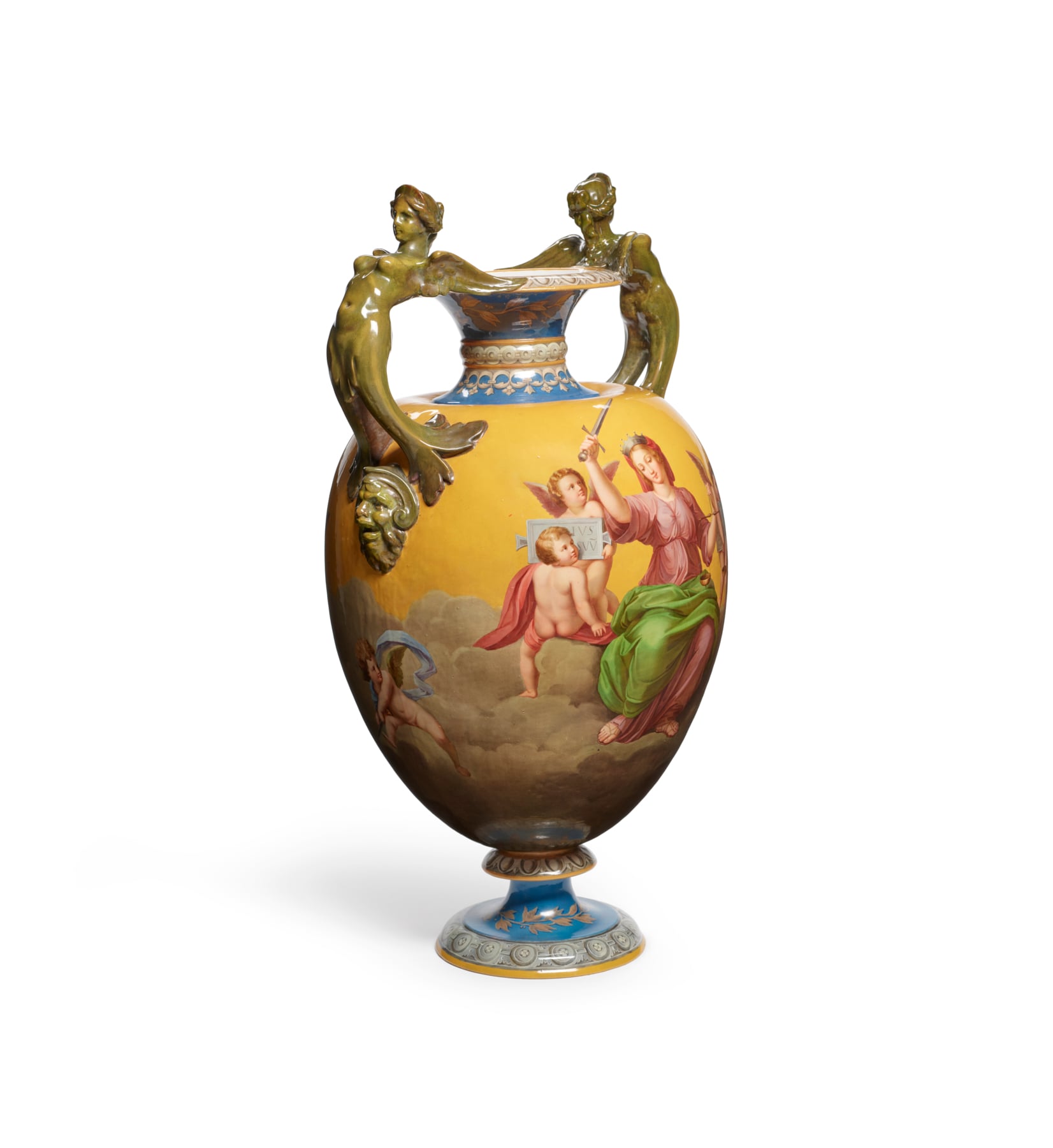Image for Vase Depicting Justice and Theology