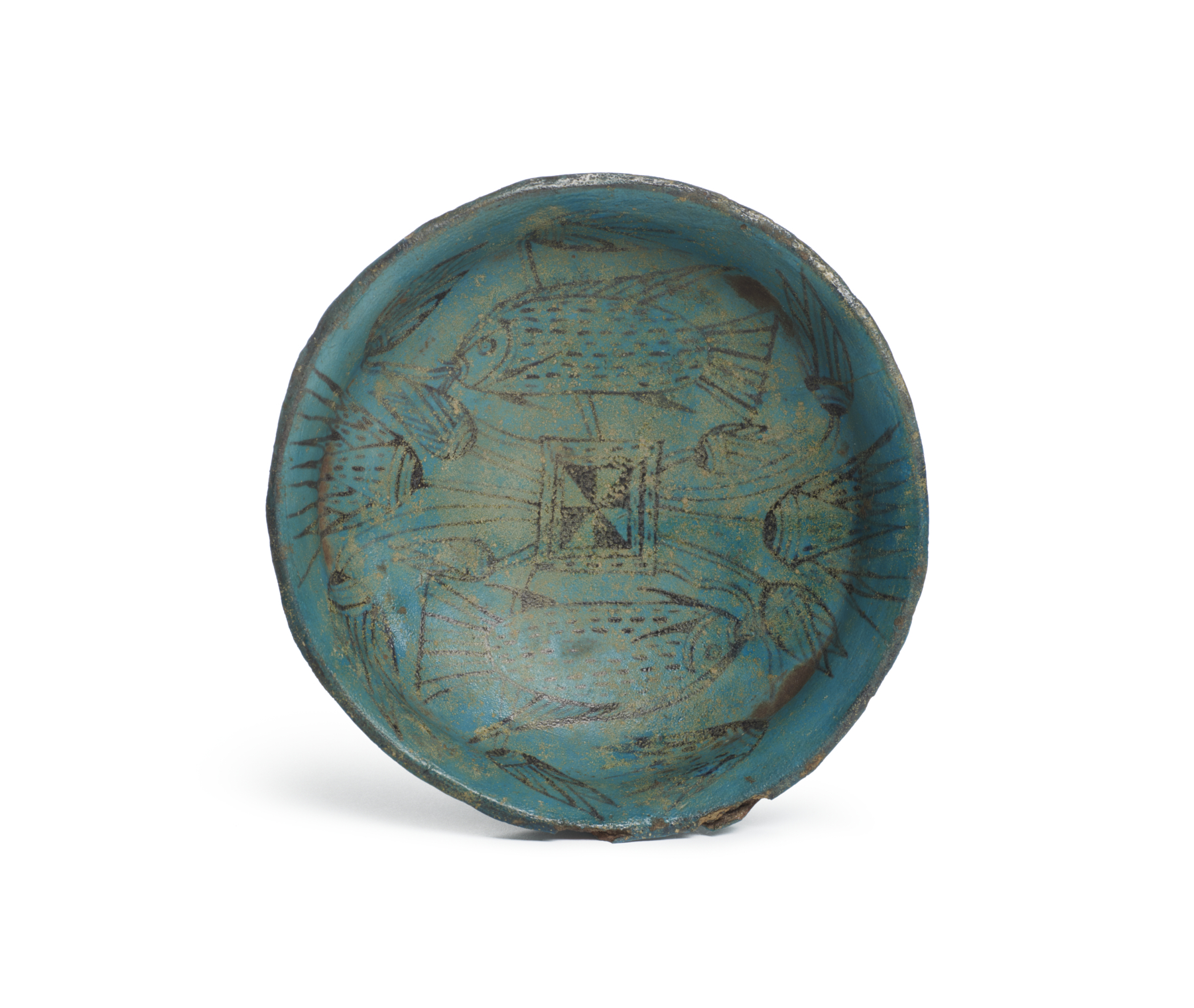 Image for Bowl with Fish and Lotuses