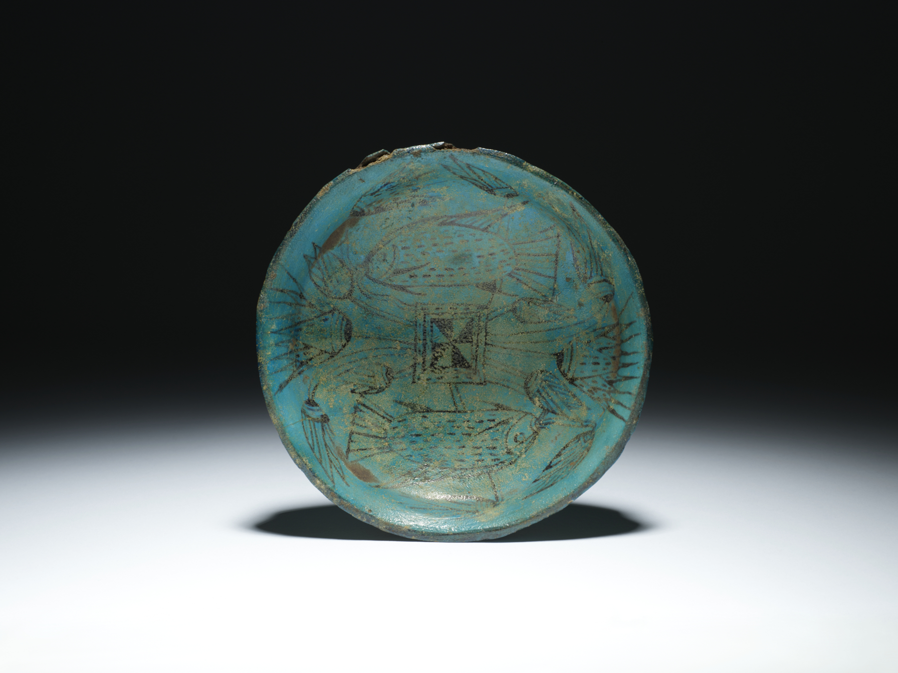 Image for Bowl with Fish and Lotuses