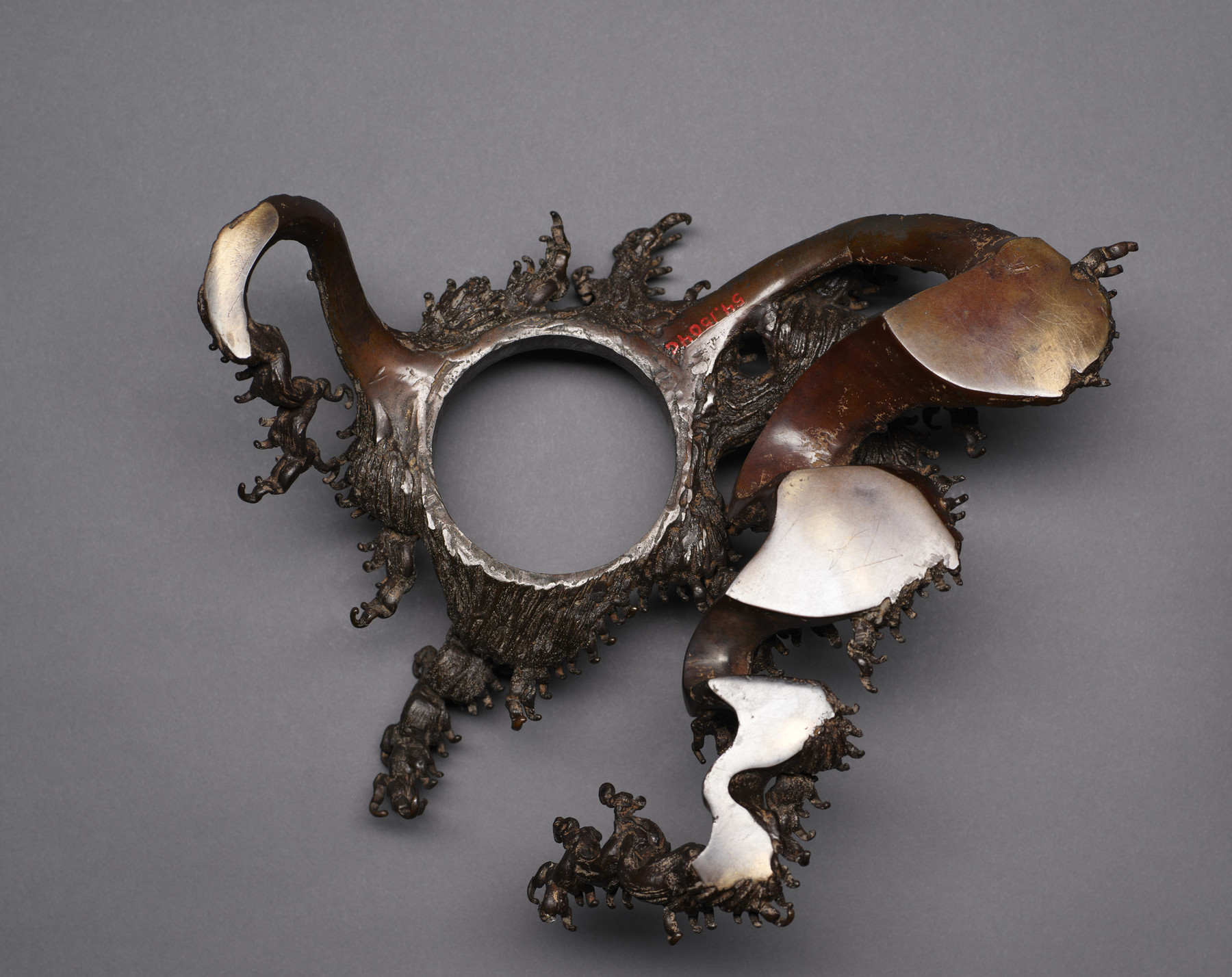 Image for Flower Jar with a Dragon Rising from the Waves