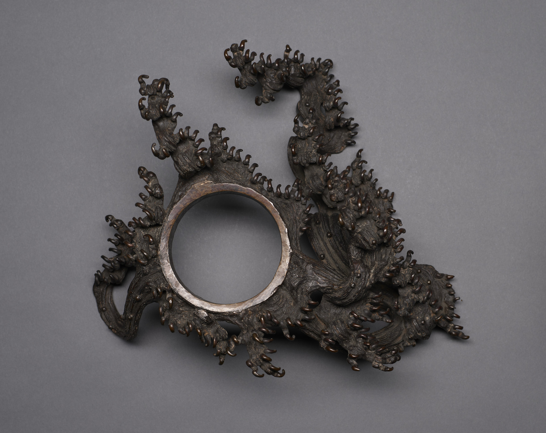 Image for Flower Jar with a Dragon Rising from the Waves