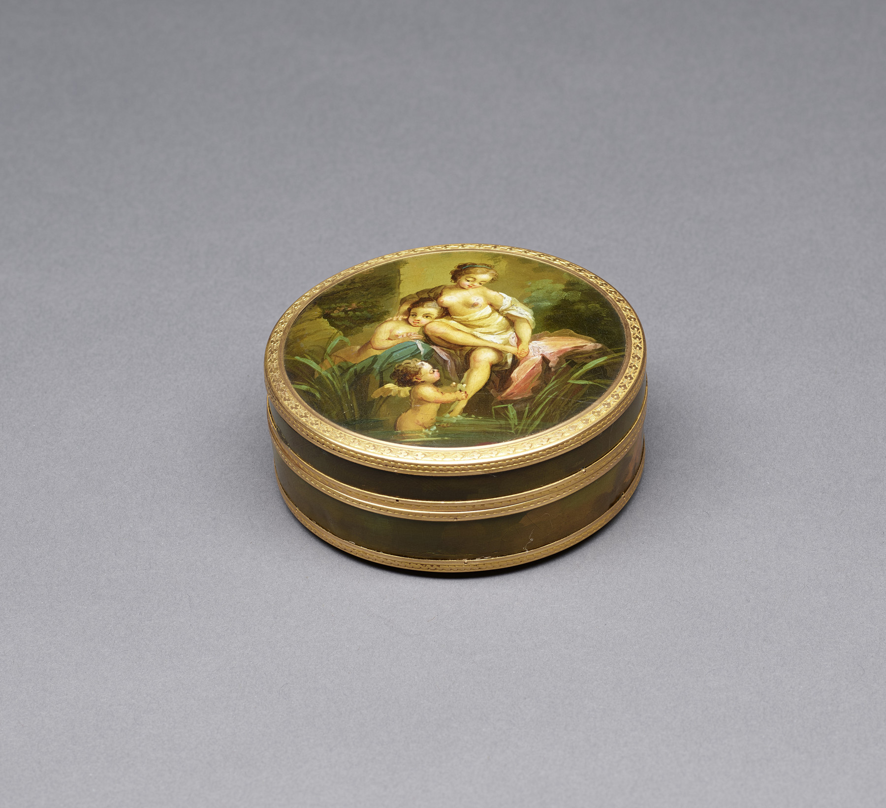 Image for Snuffbox with Scene of Nymphs Bathing