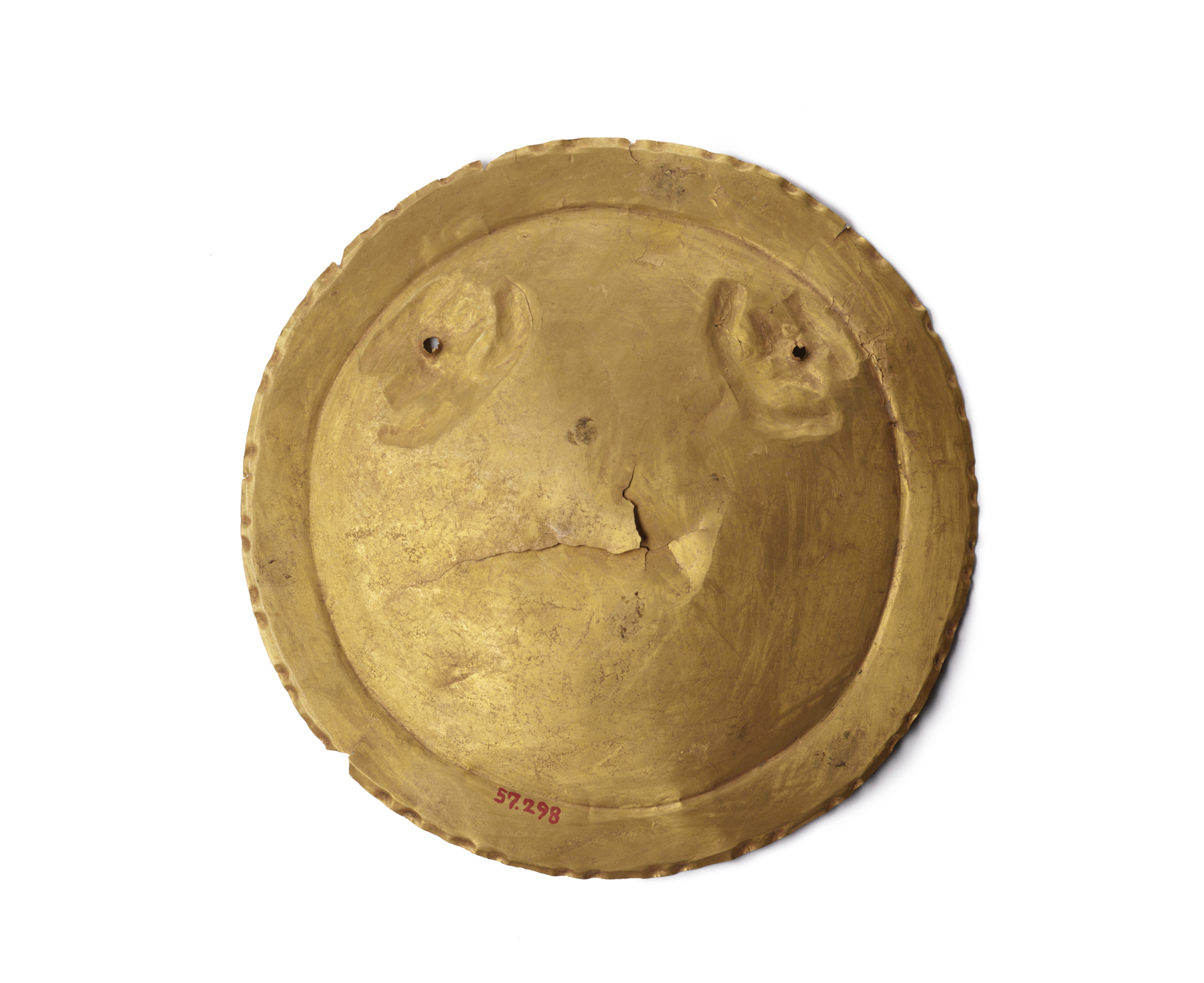 Image for Gold pectoral with decorative border (patena)