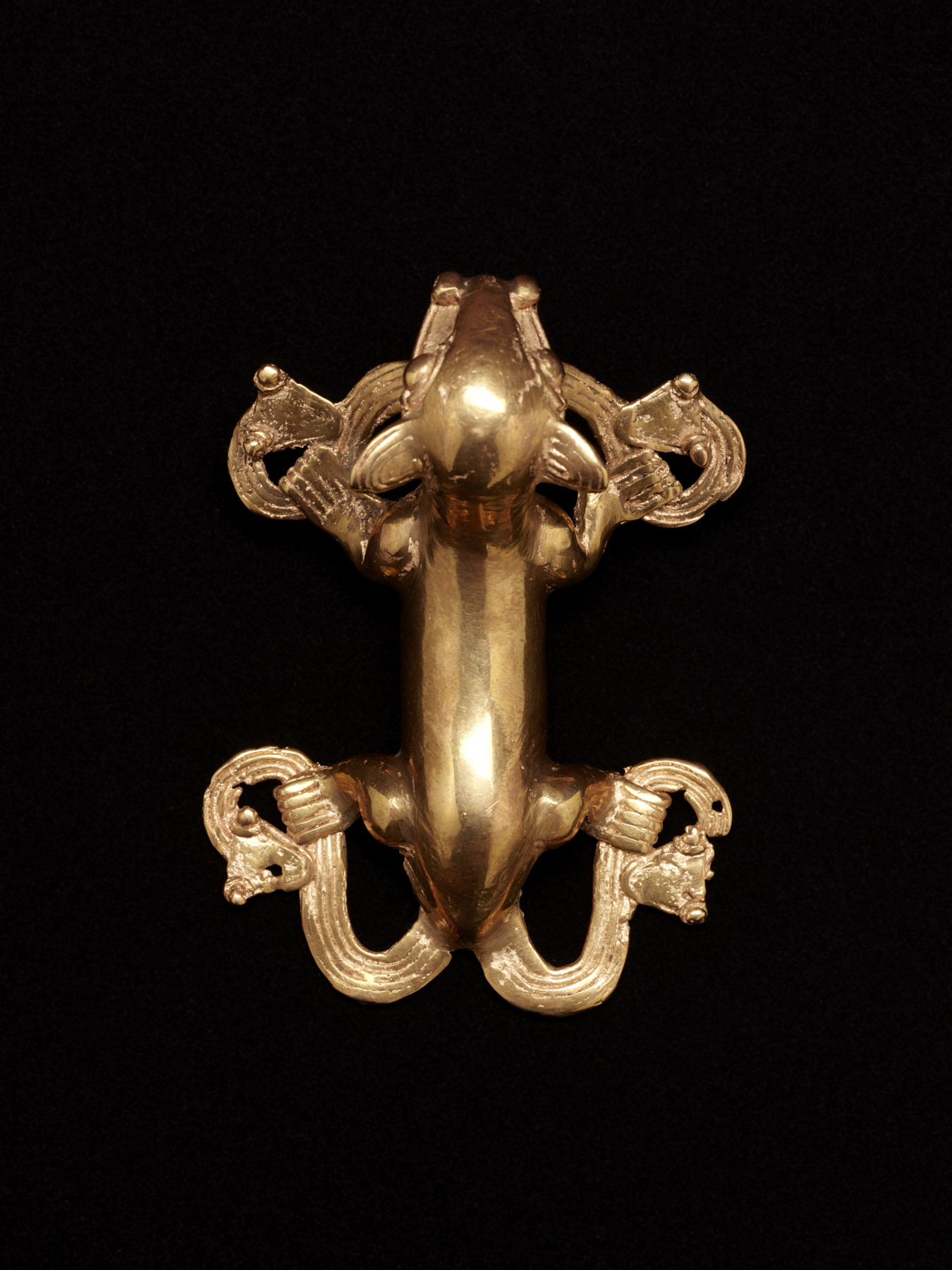 Image for Pendant of Jaguar with Two Double-Headed Snakes
