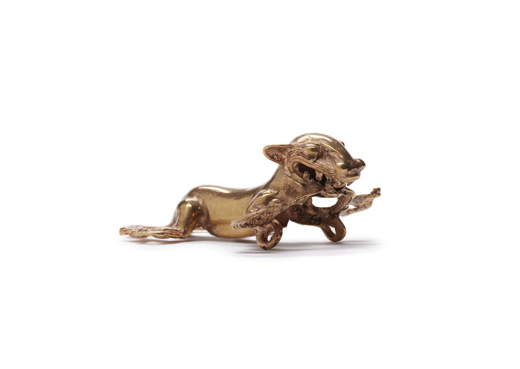 Image for Pendant of Jaguar with Two Double-Headed Snakes
