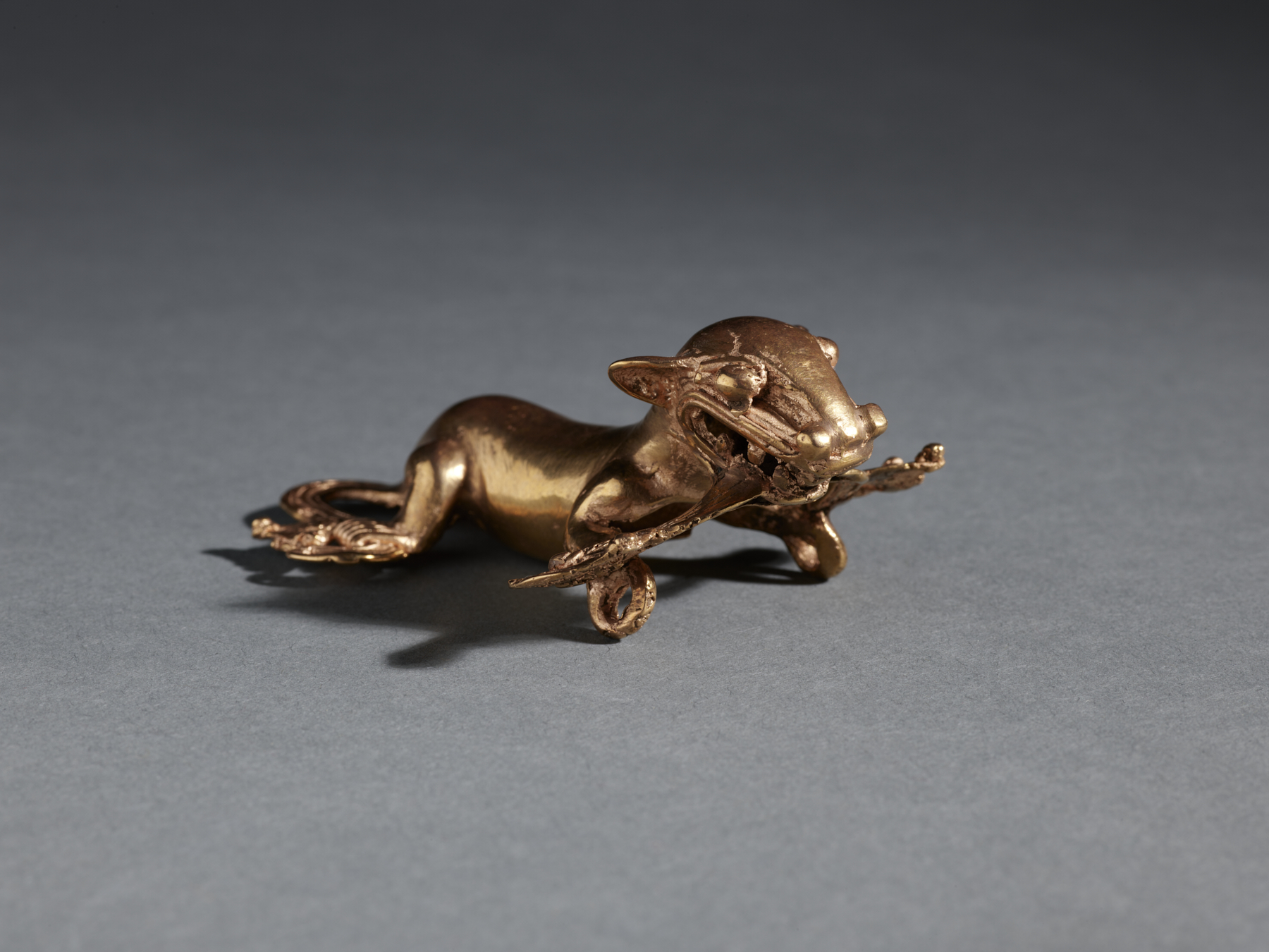Image for Pendant of Jaguar with Two Double-Headed Snakes