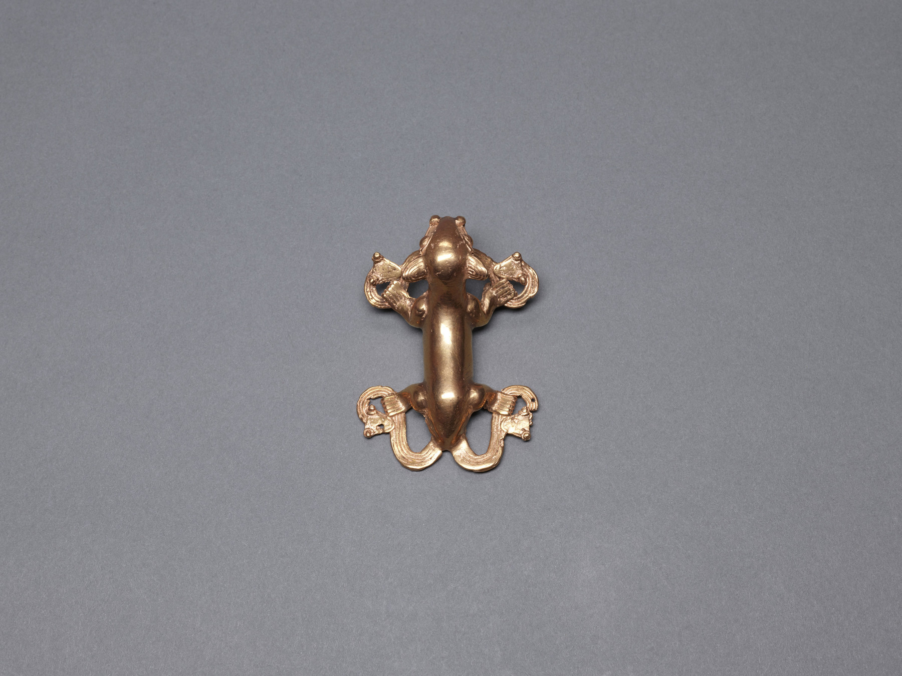 Image for Pendant of Jaguar with Two Double-Headed Snakes