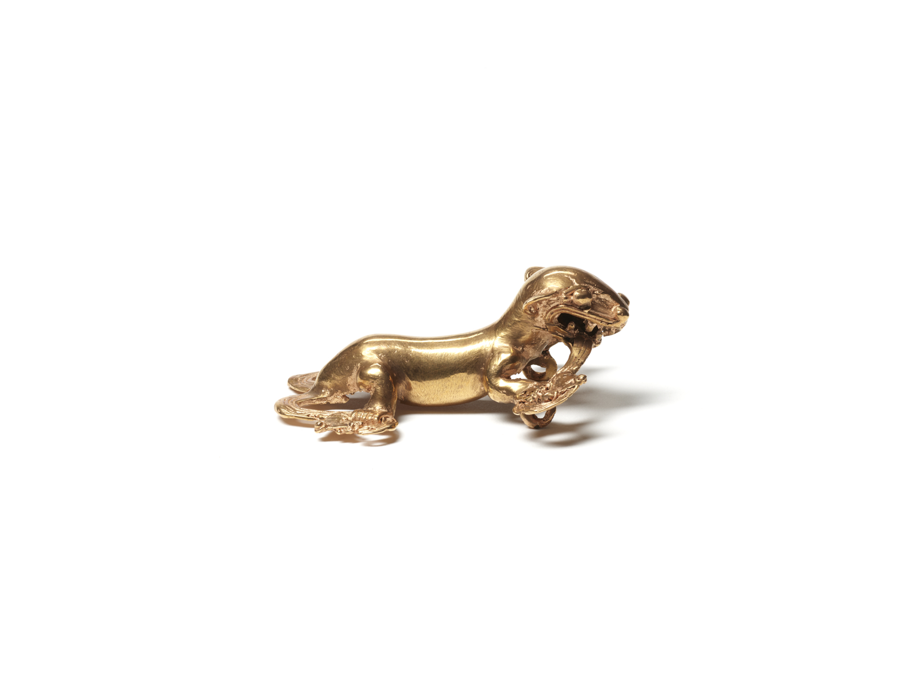 Image for Pendant of Jaguar with Two Double-Headed Snakes